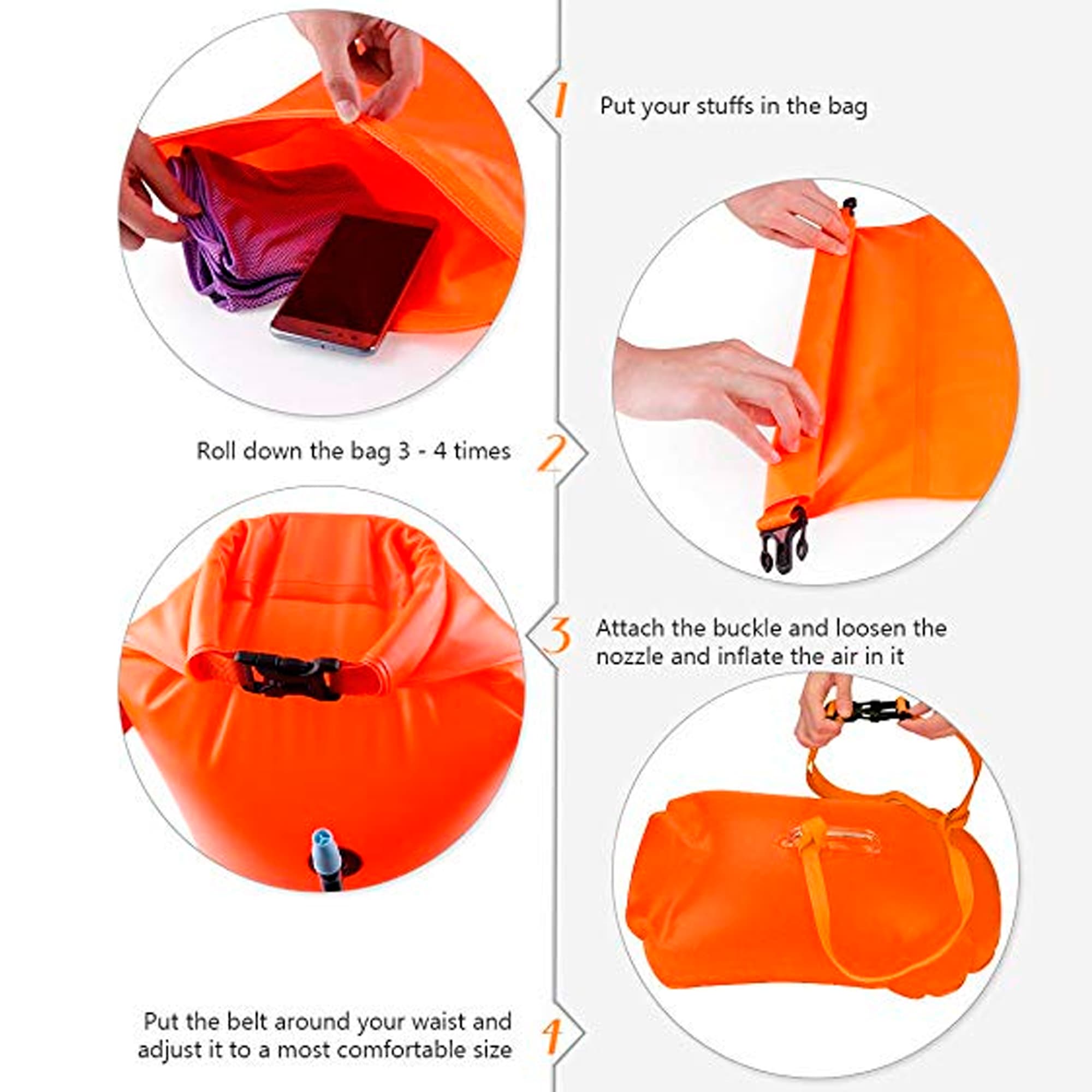 Boya Bolso Marjaqe Impermeable 100% 16l - 6