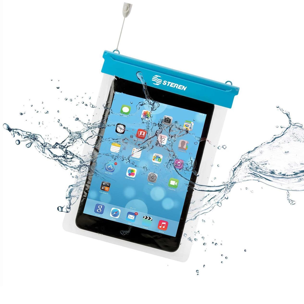 Estuche Para Tablet 7'' Steren Mov-022 Hermético