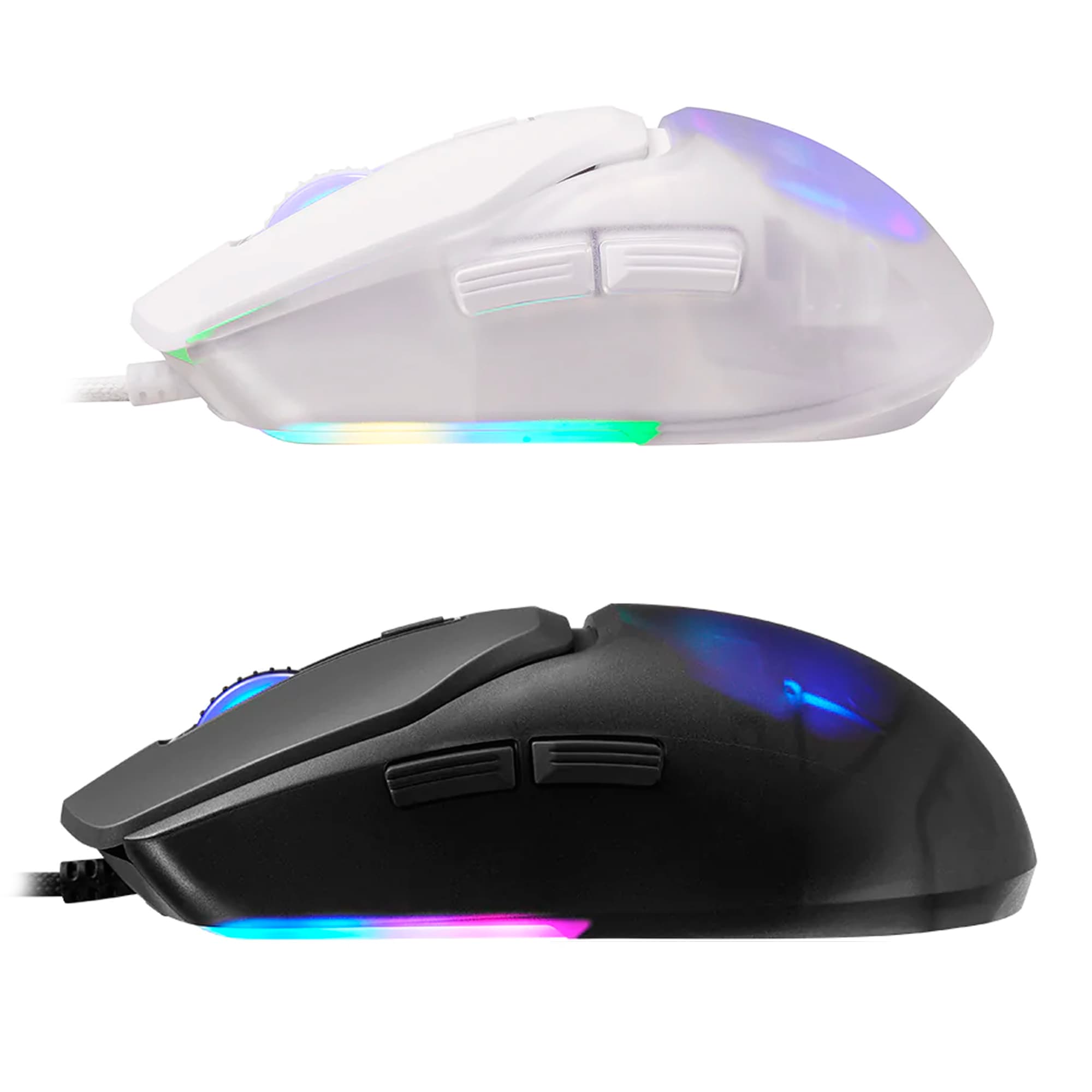 Mouse Gamer Marvo 12000dpi RGB Puños Intercambiables - 4
