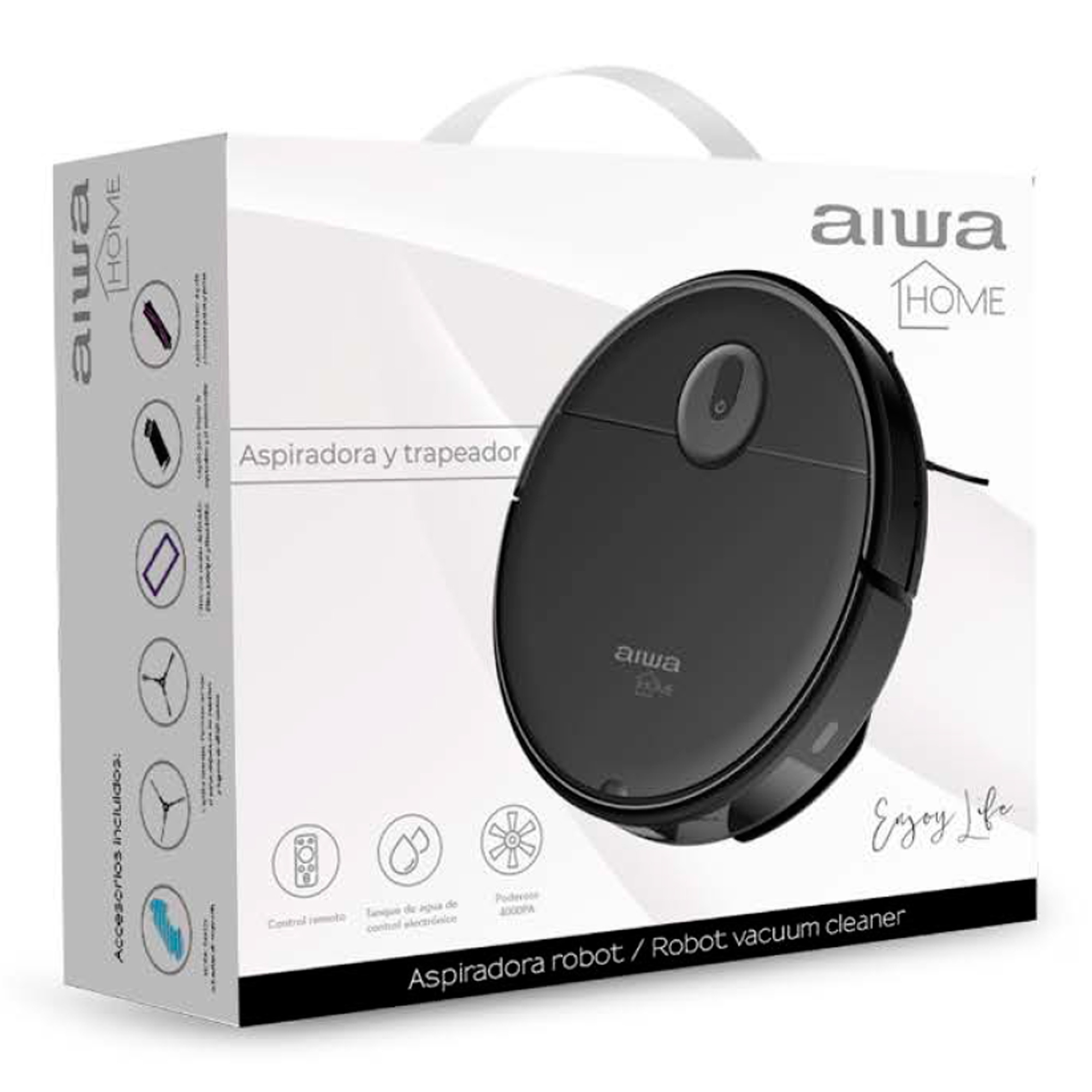 Aspiradora y Trapeador Robot Awami5 4000pa Control Remoto - 3