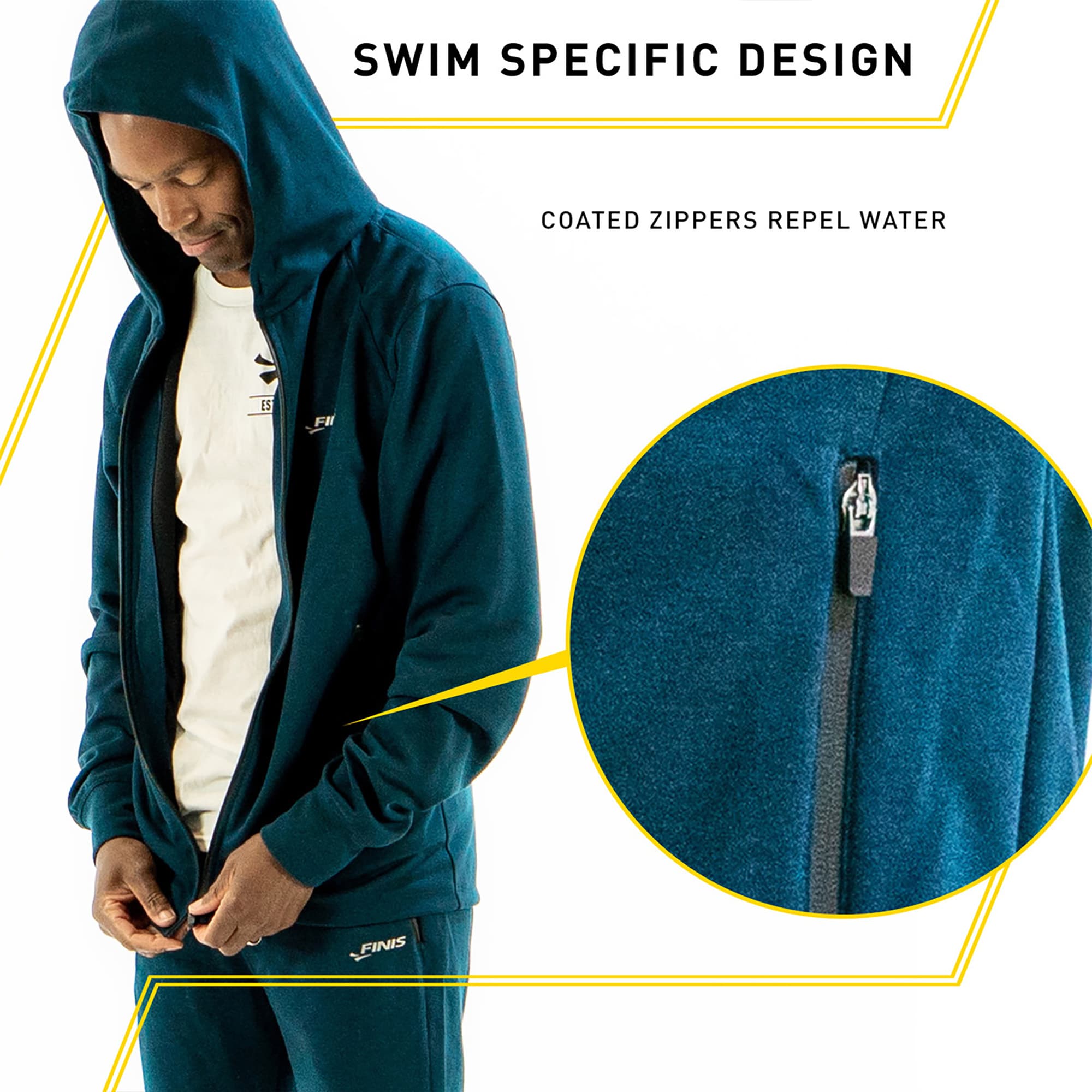 Campera Deportiva Hombre Finis Tech Jacket Xs - 6