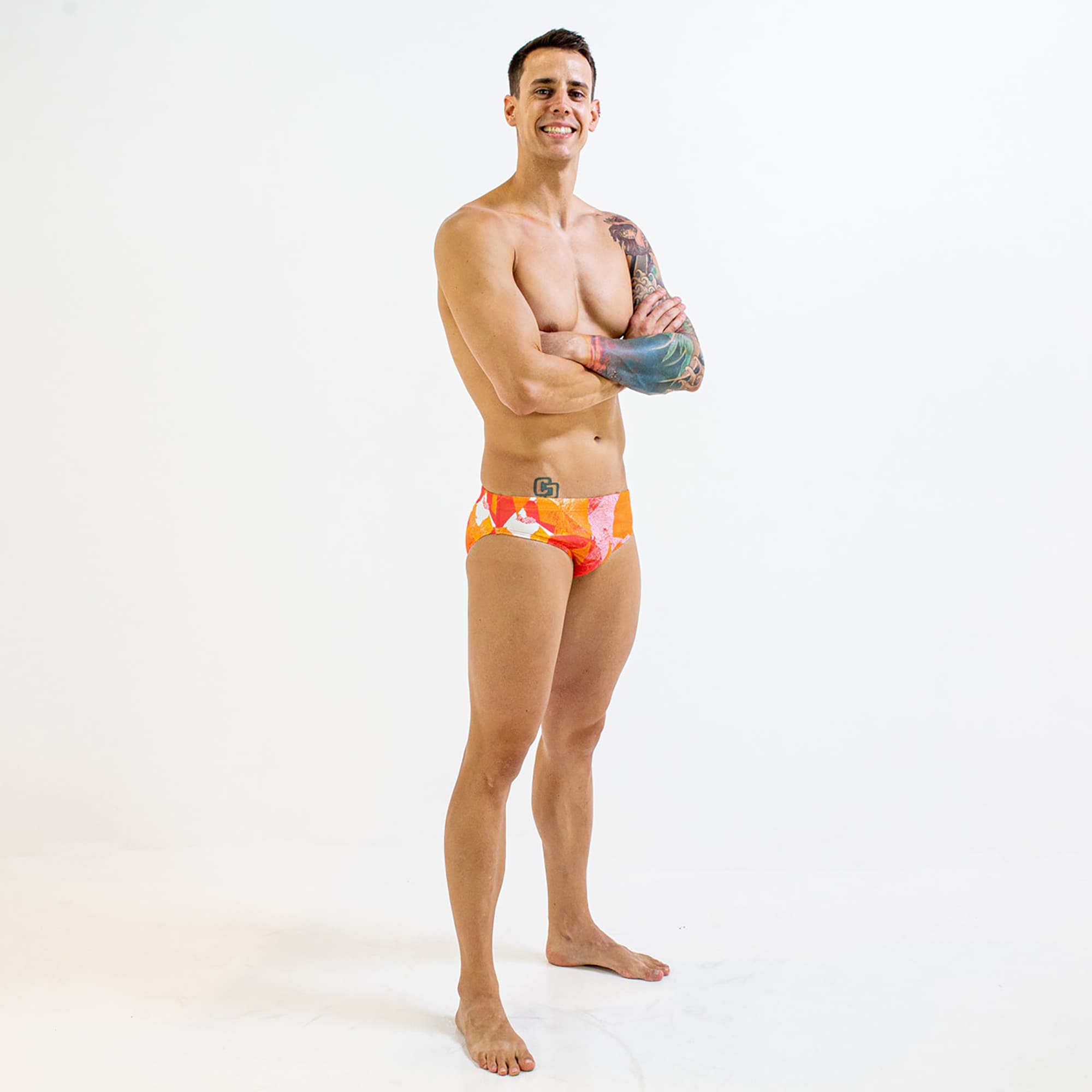 Slip Natación Hombre Finis Splice Brief 38