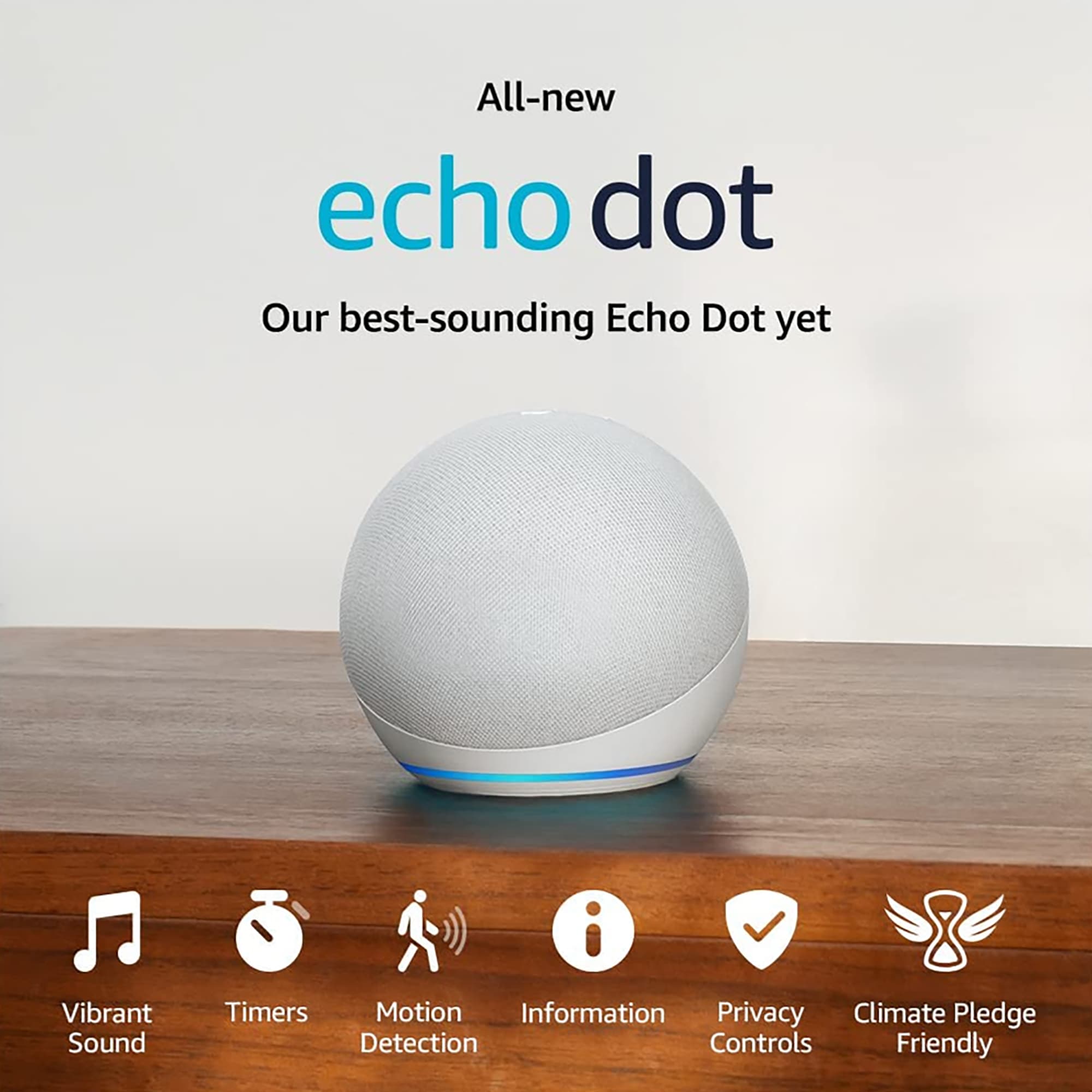 Parlante Amazon Echo Dot Gen5 Alexa Wifi Bluetooth - 3