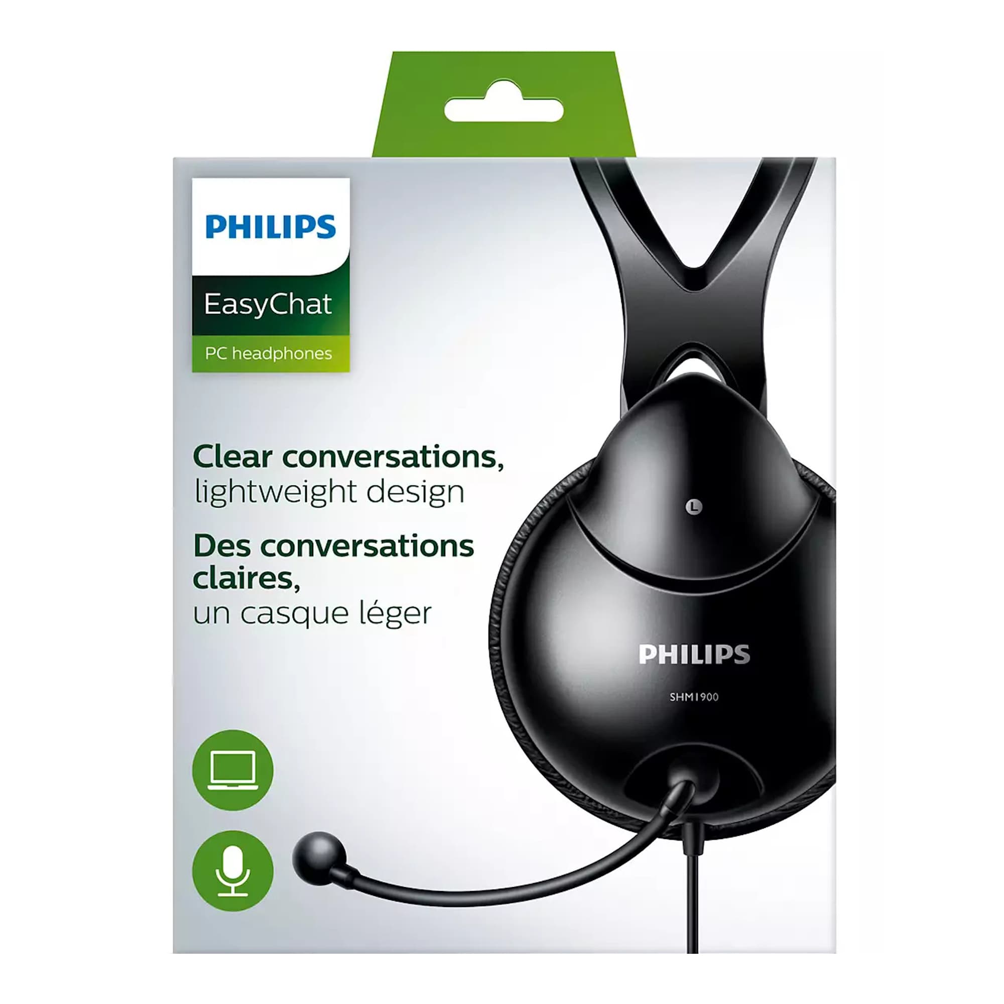 Auriculares Cableados 3,5mm Philips Shm1900 50mw 40mm - 4