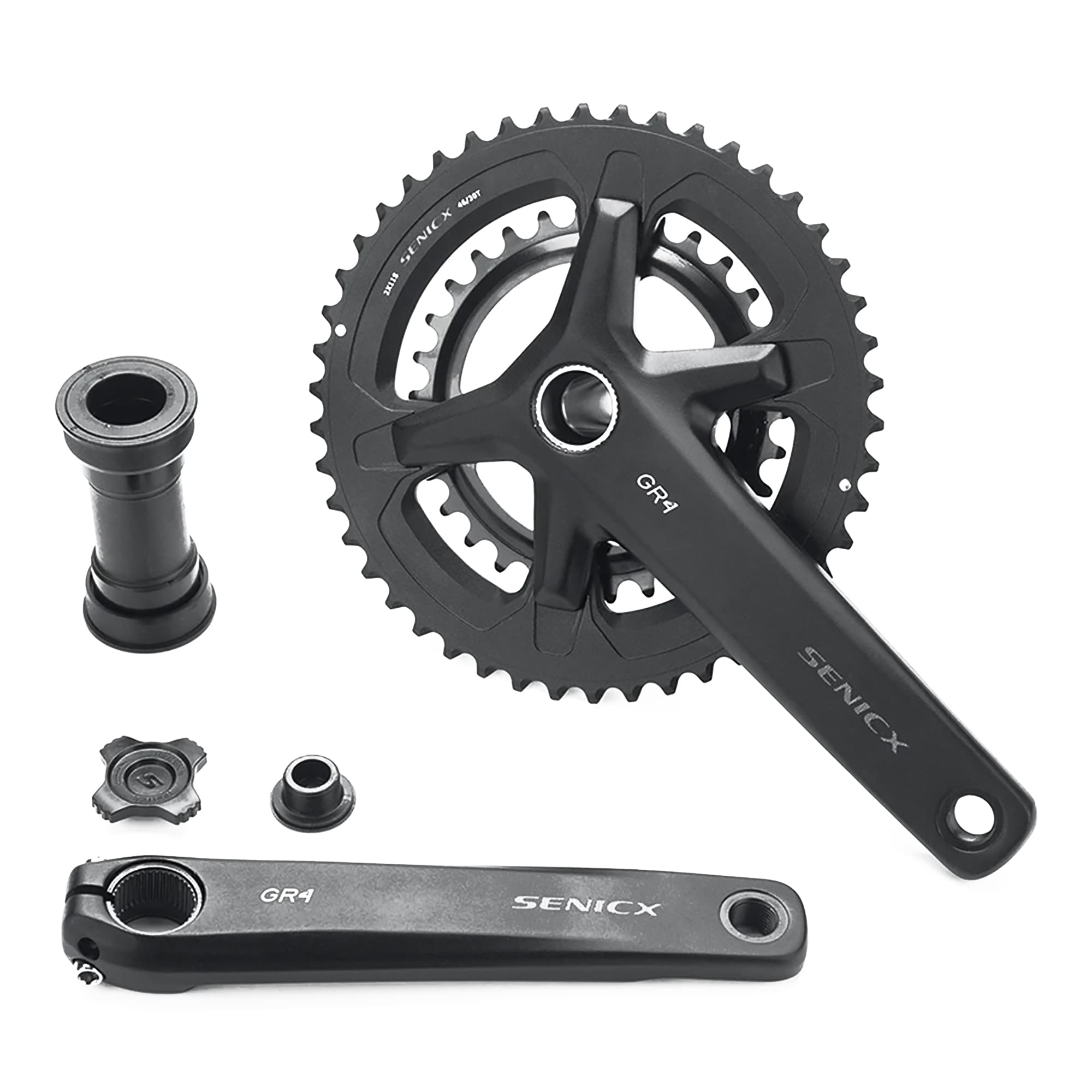 Gravel GR4 Senicx 11S/12S 175mm 44T Para Bicicleta De Carretera