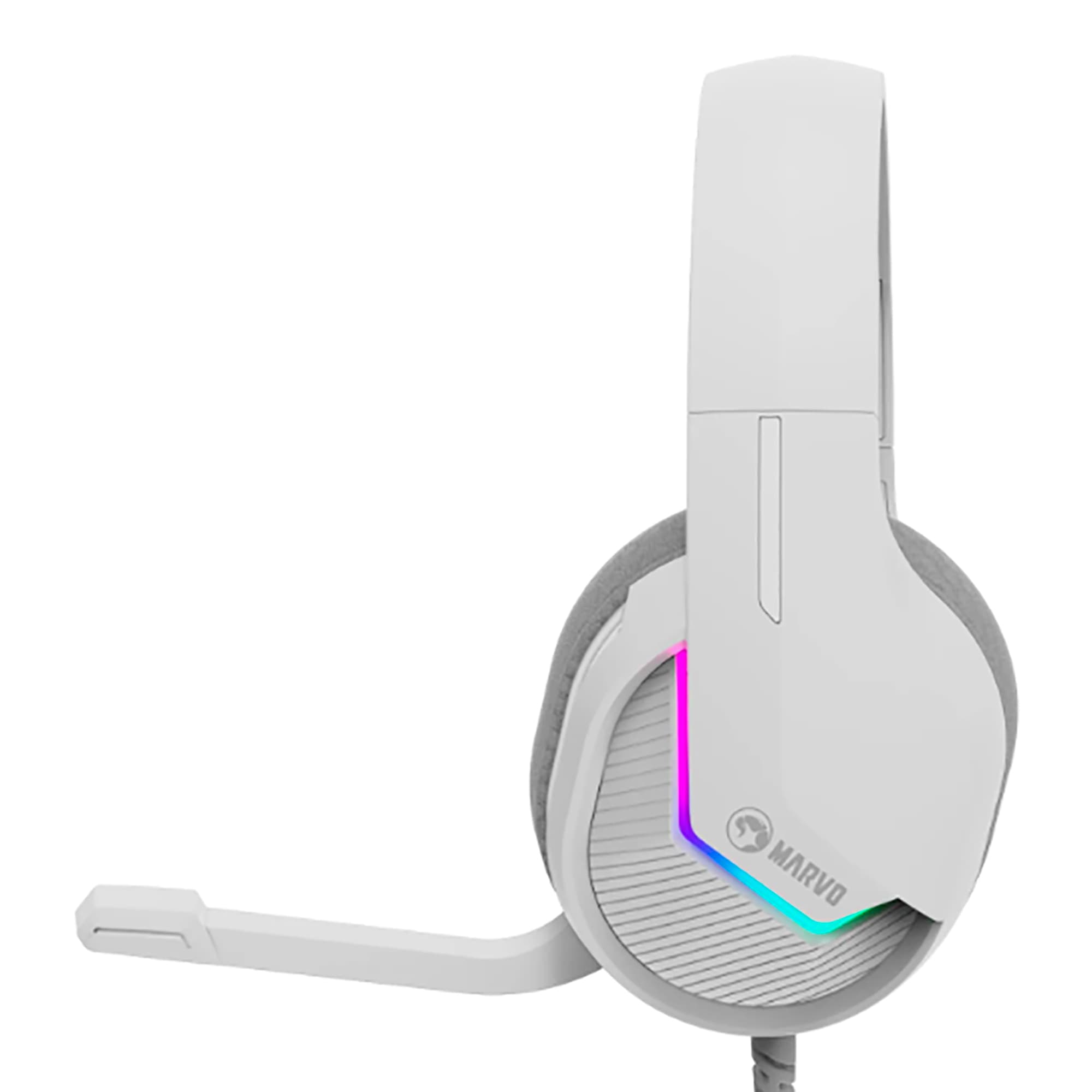 Auriculares Gaming USB Marvo H8618 RGB PC - 5