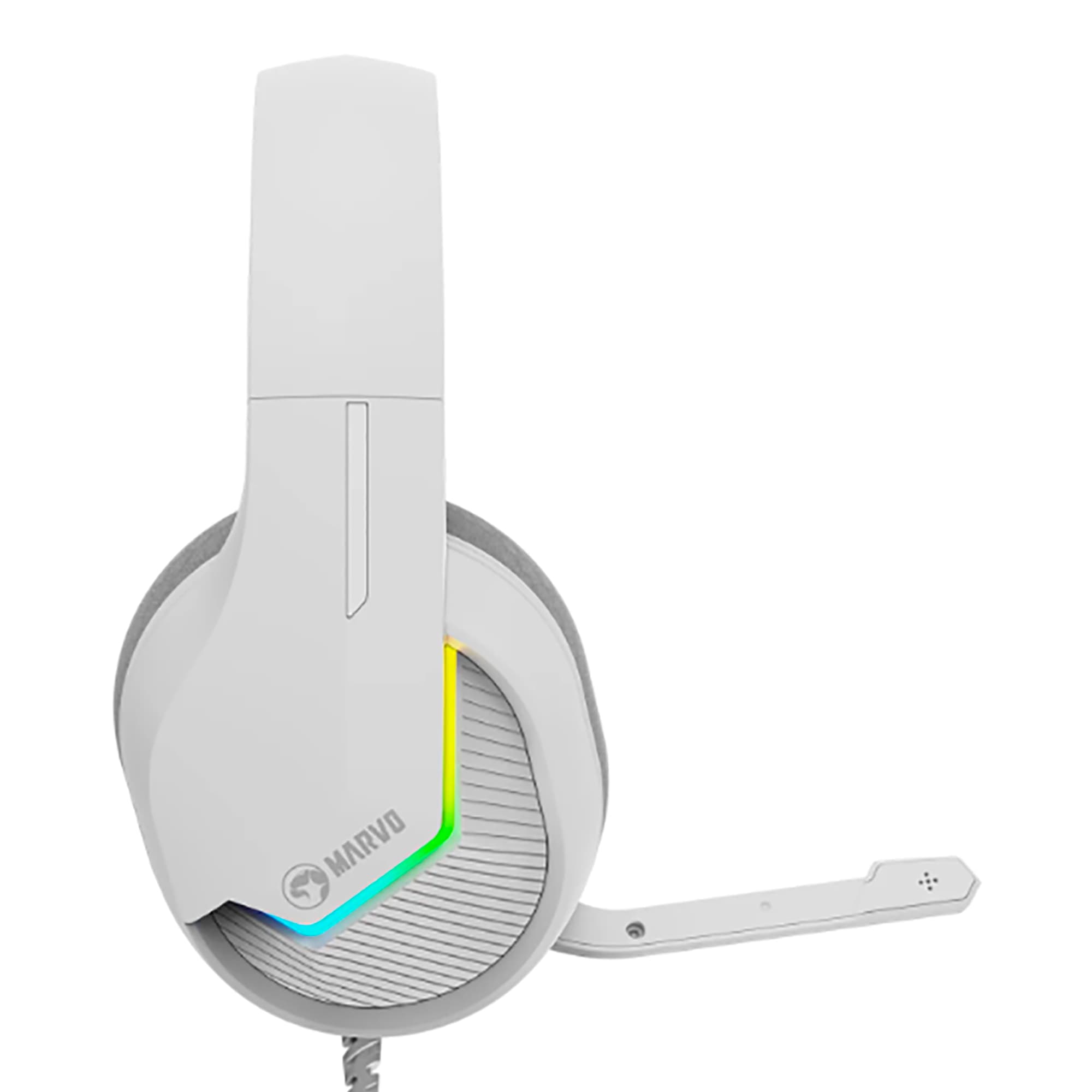 Auriculares Gaming USB Marvo H8618 RGB PC - 6
