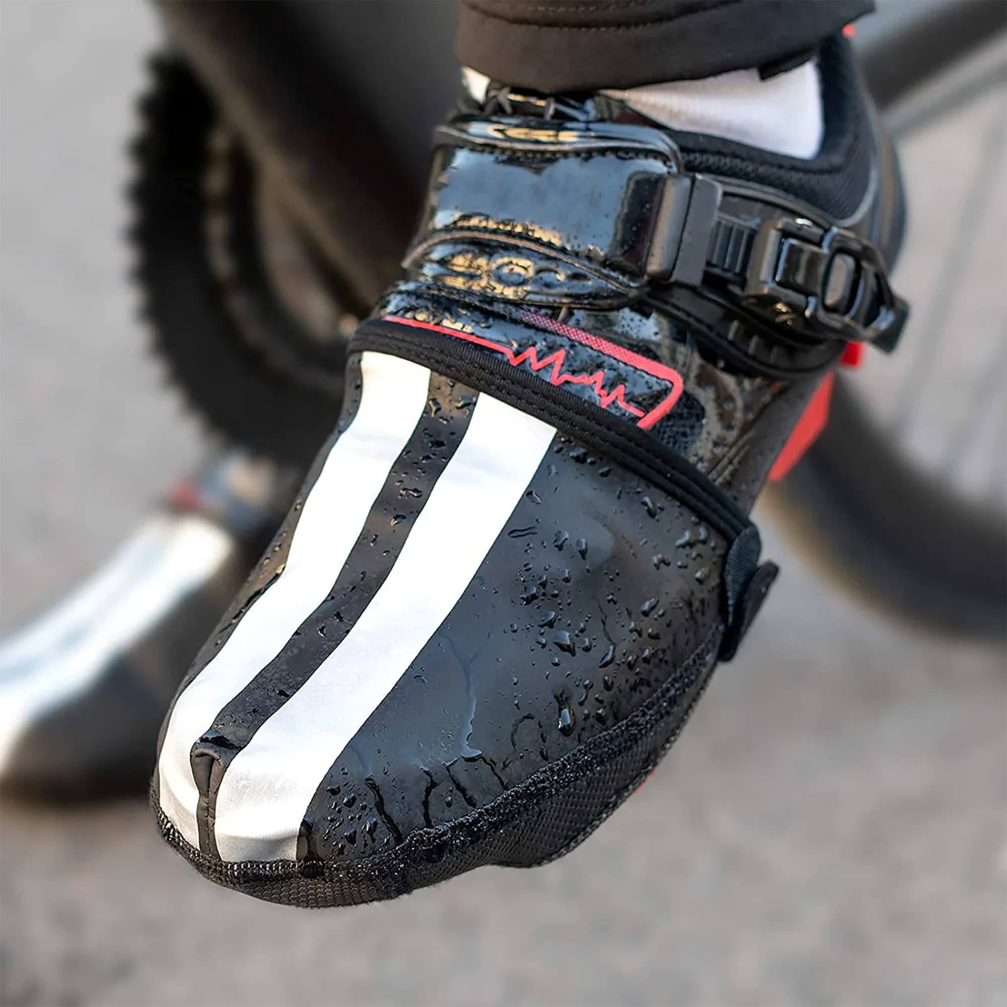 Cubre Zapatillas Ciclismo Rockbros M - 5