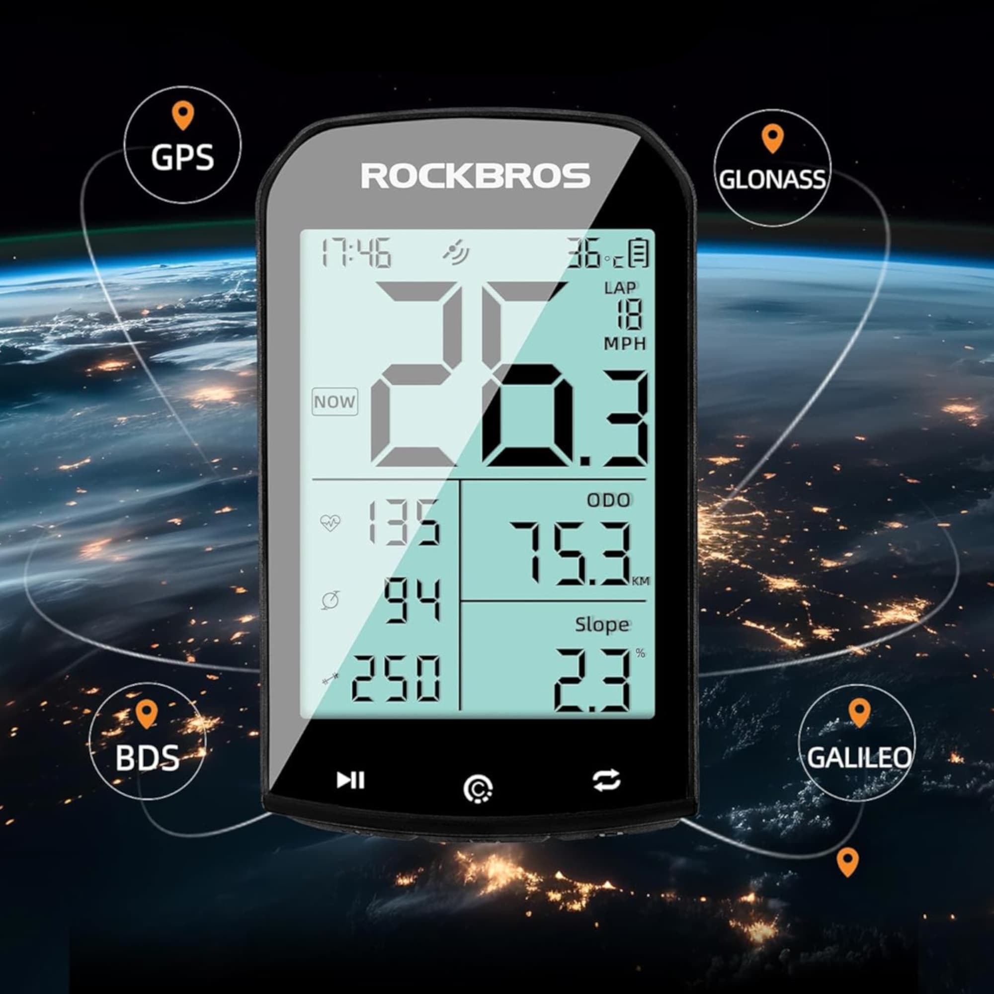 Gps Computador Para Bicicleta Rockbros - 4