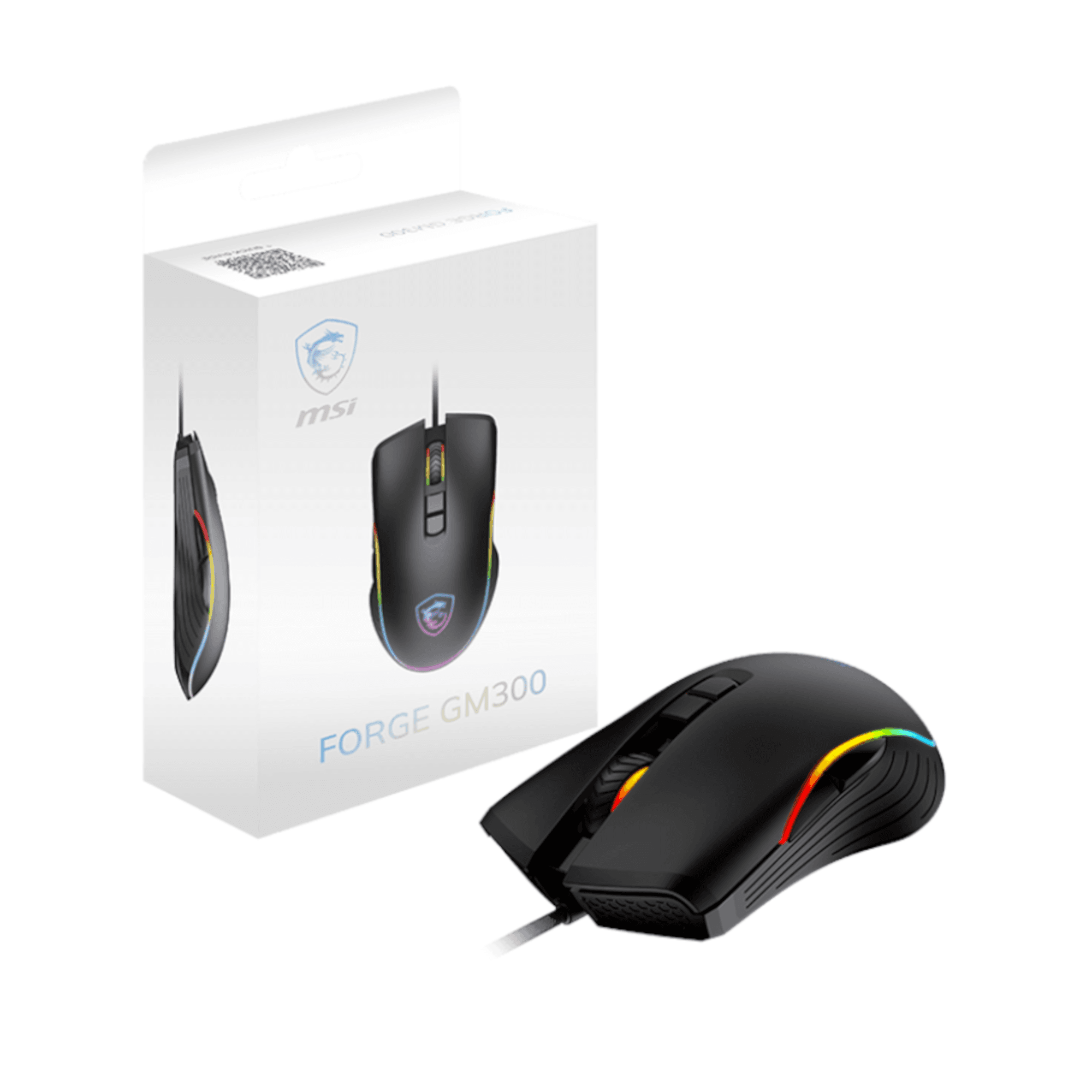 Mouse Gaming Msi Forge Gm300 Óptico 7200dpi Iluminación Rgb - 5