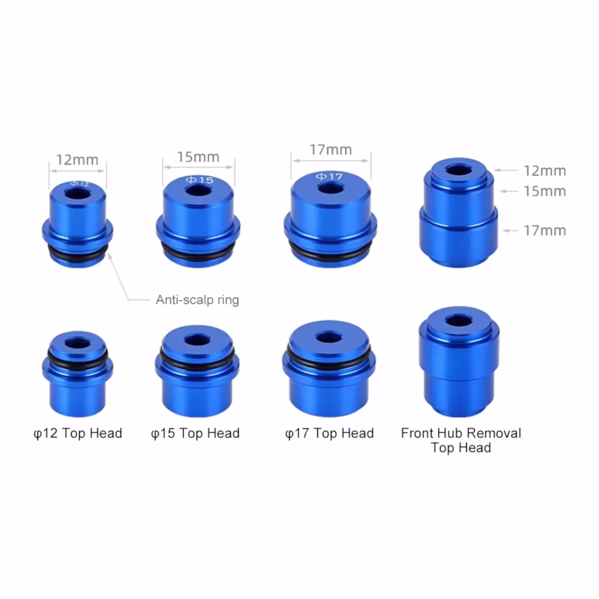 Kit Herramientas De Extracción Toopre Rodamientos Mazas 28Pcs - 3