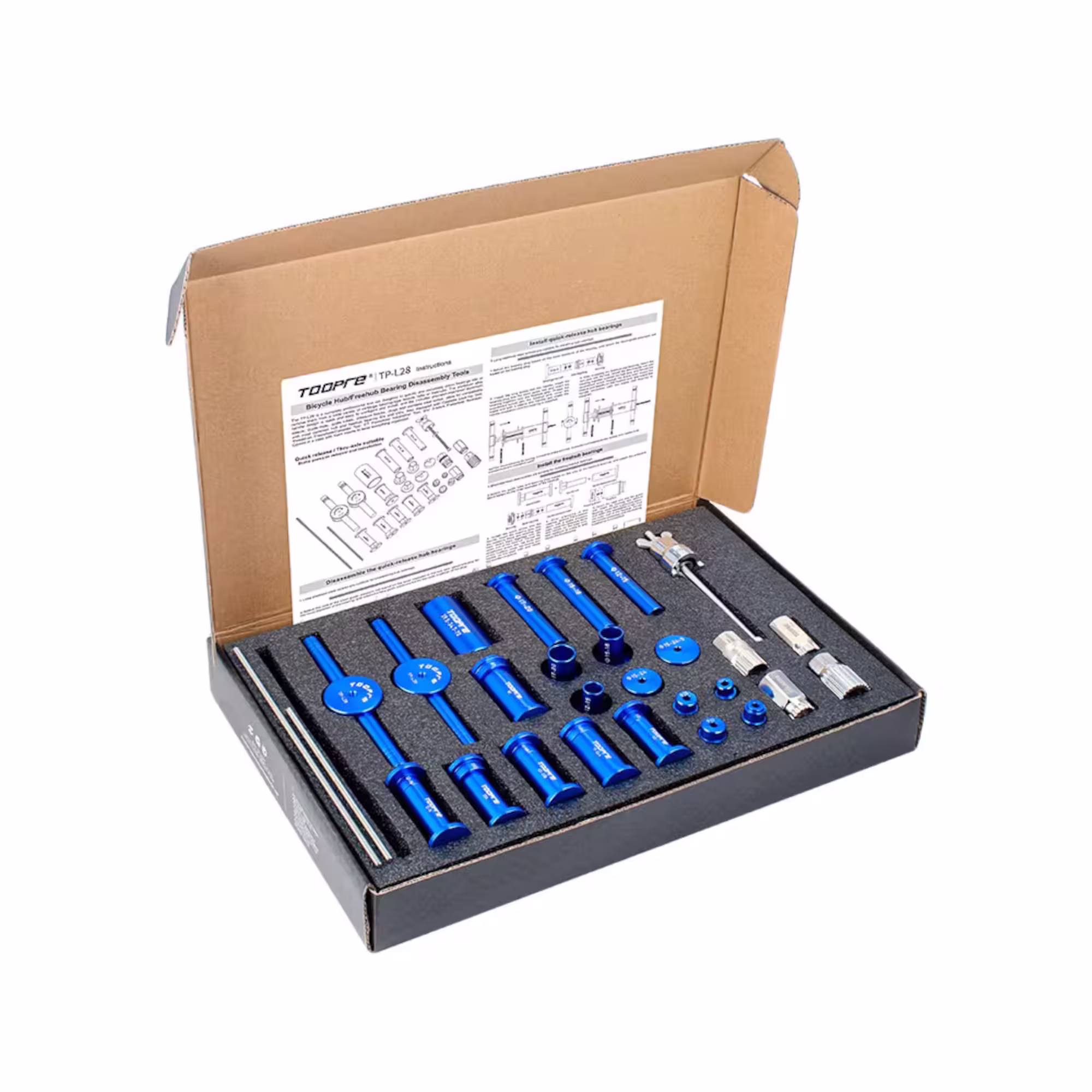 Kit Herramientas De Extracción Toopre Rodamientos Mazas 28Pcs - 6