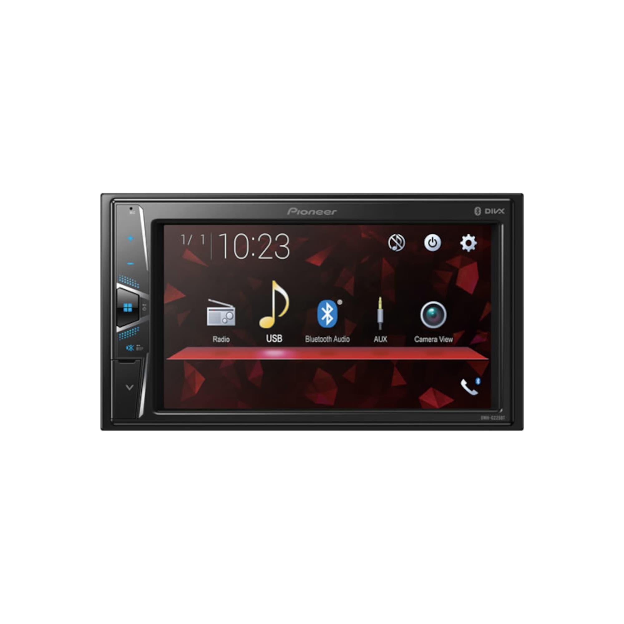 Radio Para Auto Pioneer Dmh-g225bt Con Pantalla Táctil 6,2" Bluetooth 