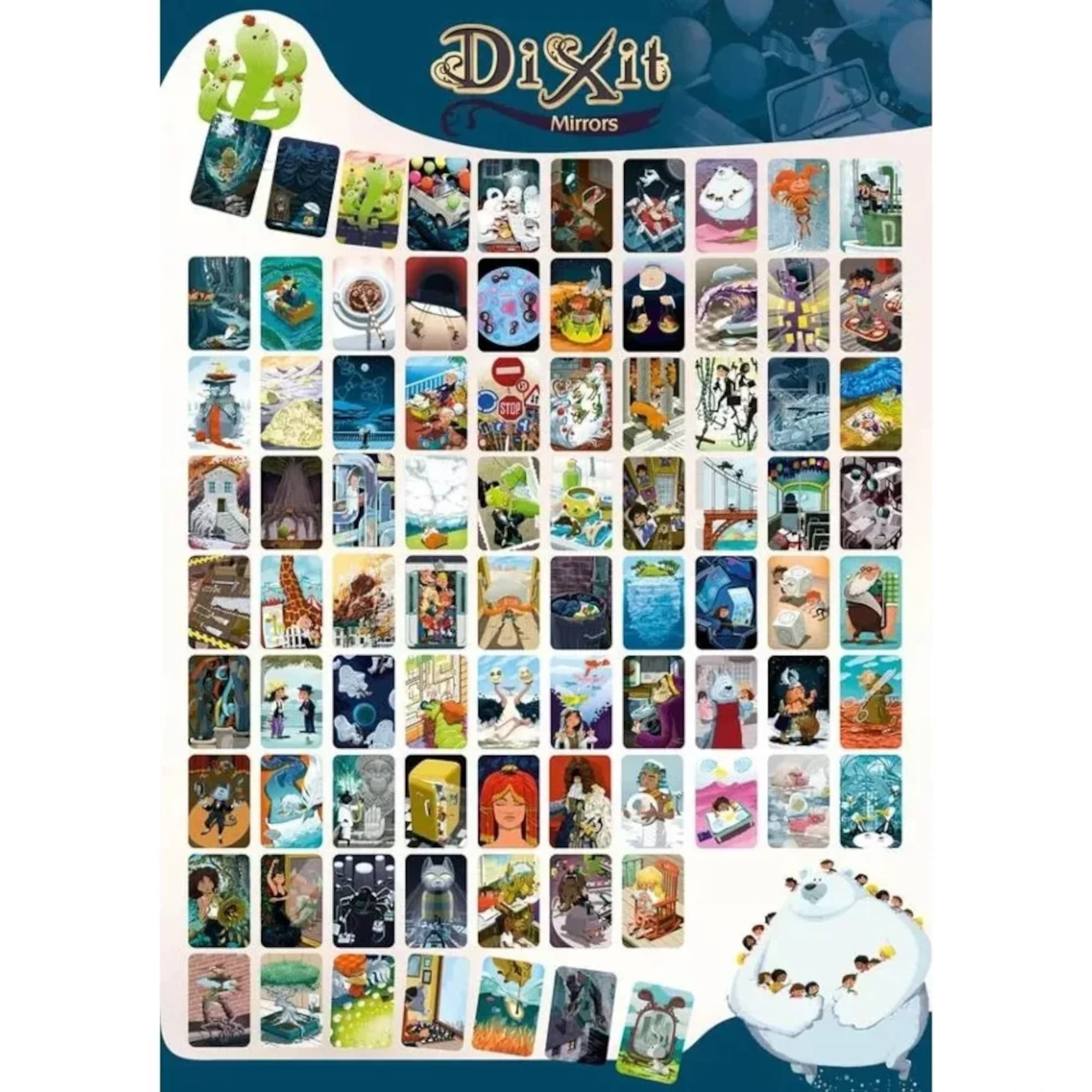 Expansión Juego de Mesa Libellud Dixit Base Dixit Mirrors +8 - 4