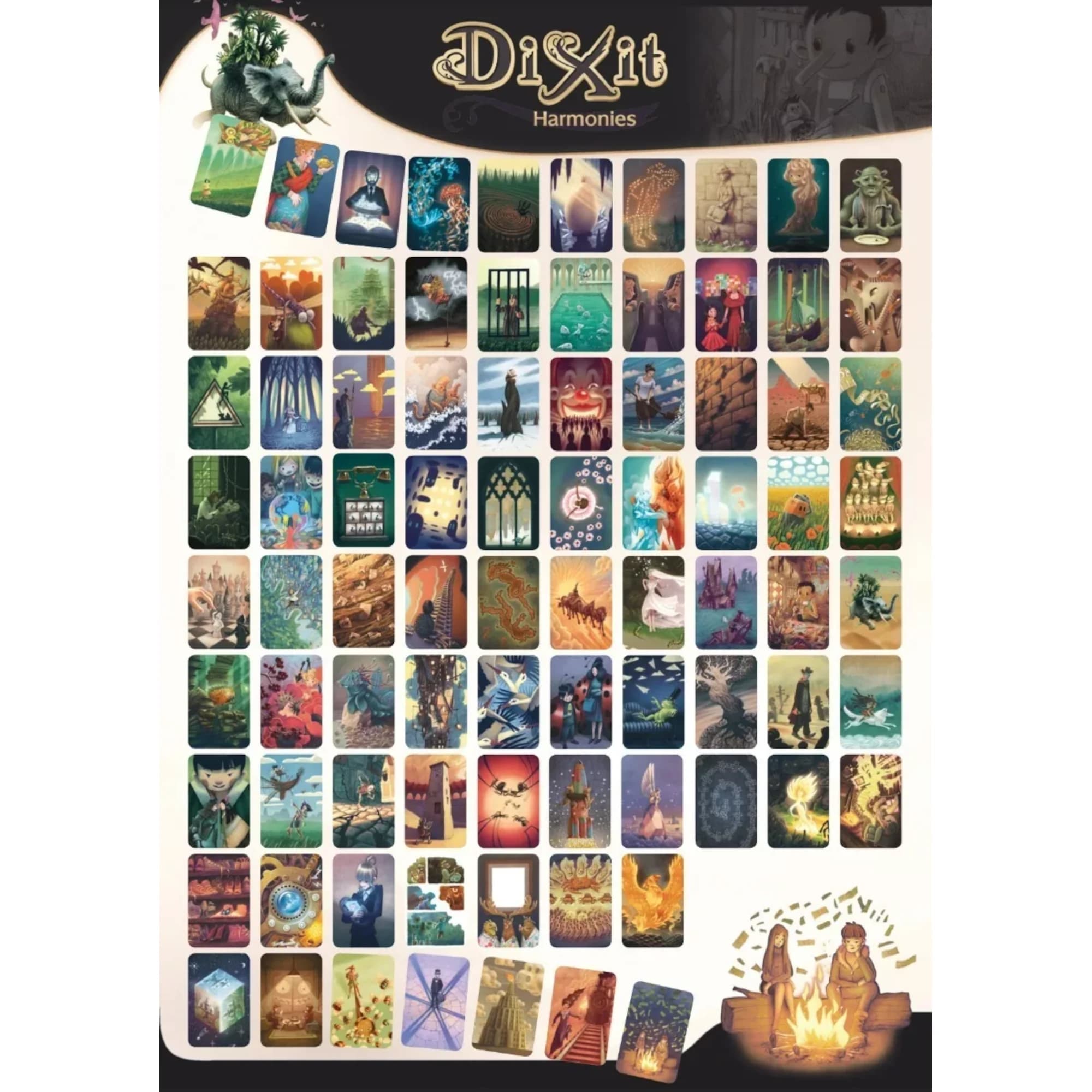 Expansión Juego de Mesa Libellud Dixit Base Dixit Harmonies +8 - 3