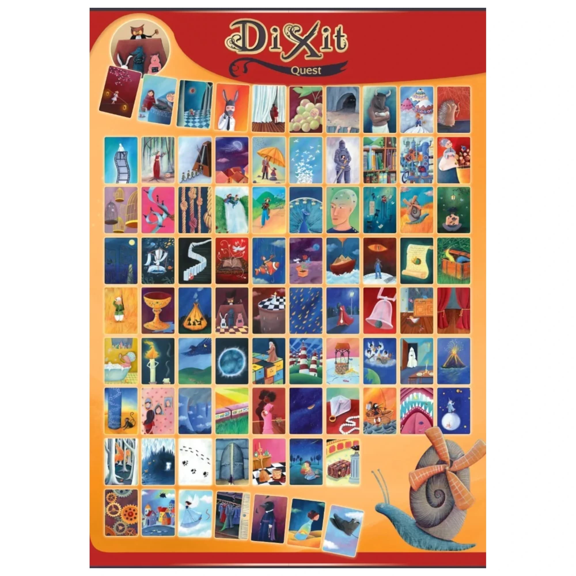 Expansión Juego de Mesa Libellud Dixit Base Dixit Quest +8 - 4