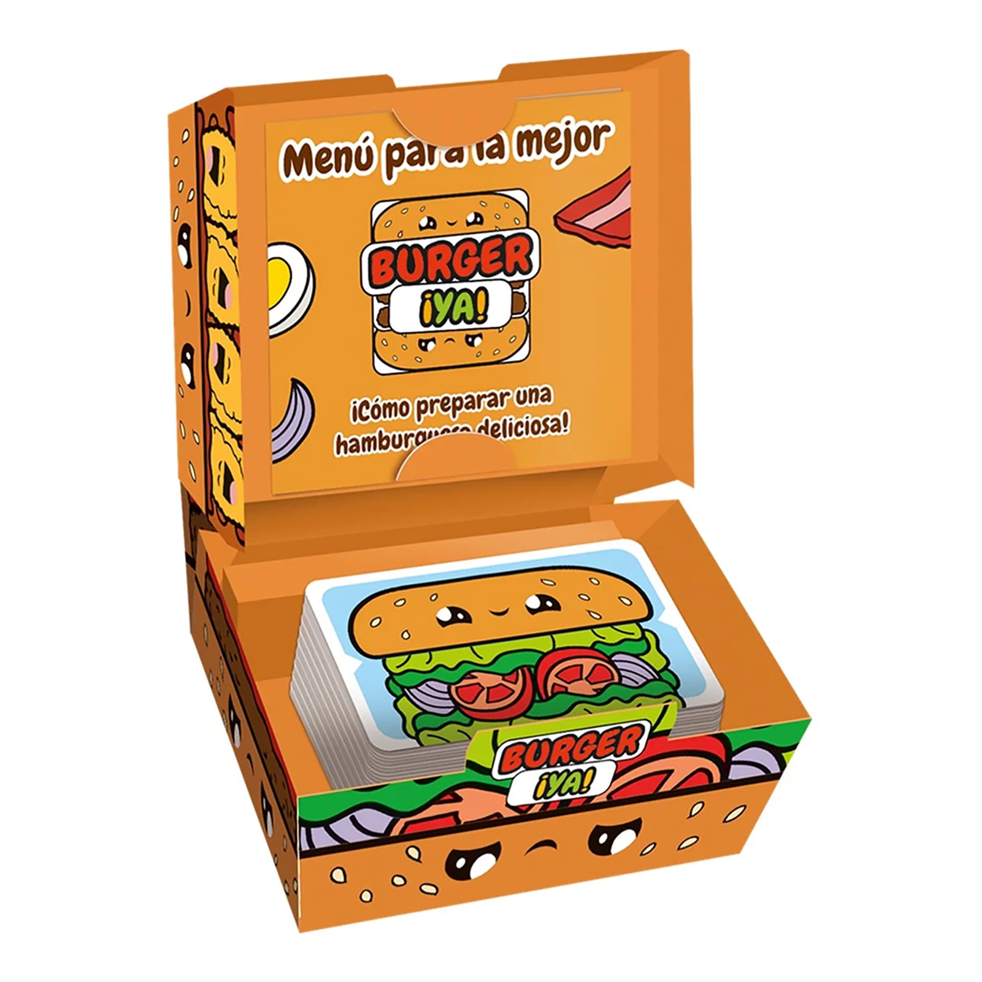 Juego De Mesa Asmodee Burger ¡Ya! +8 - 2
