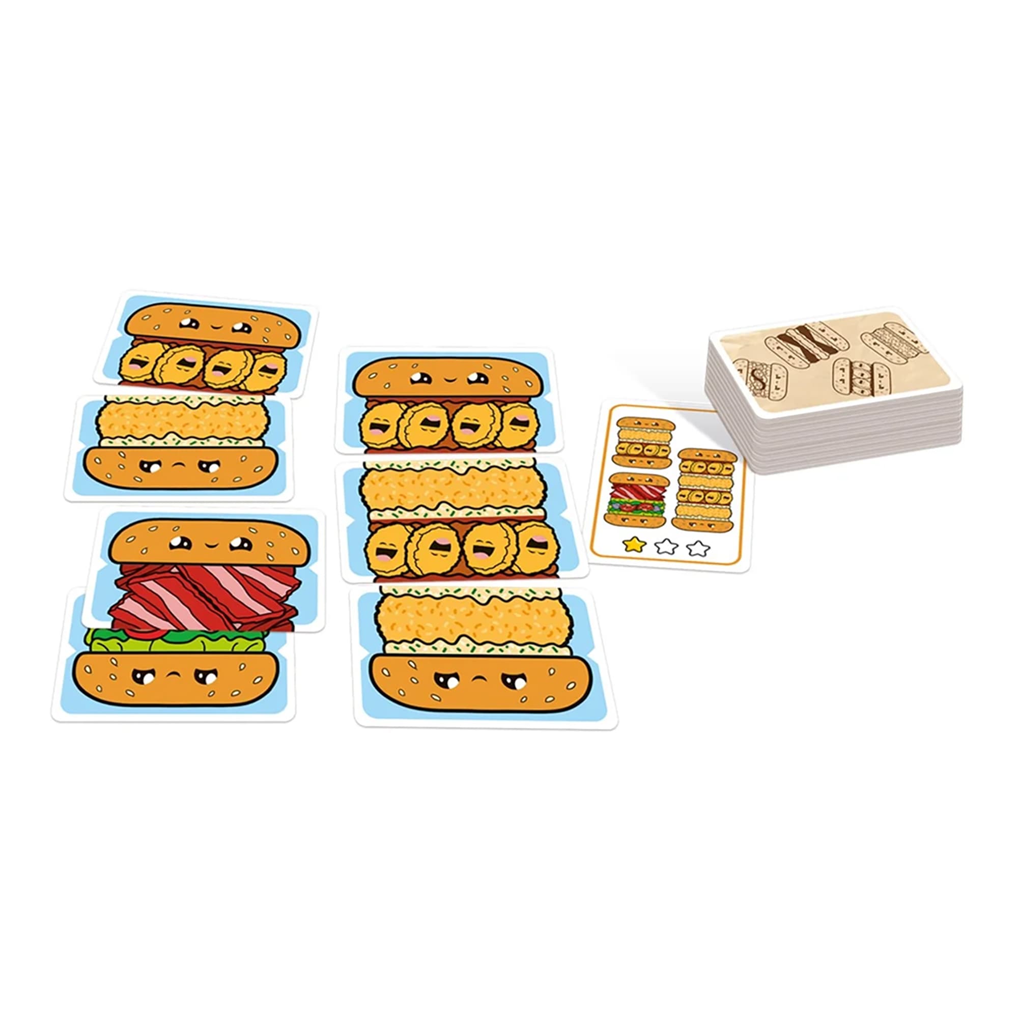 Juego De Mesa Asmodee Burger ¡Ya! +8 - 3