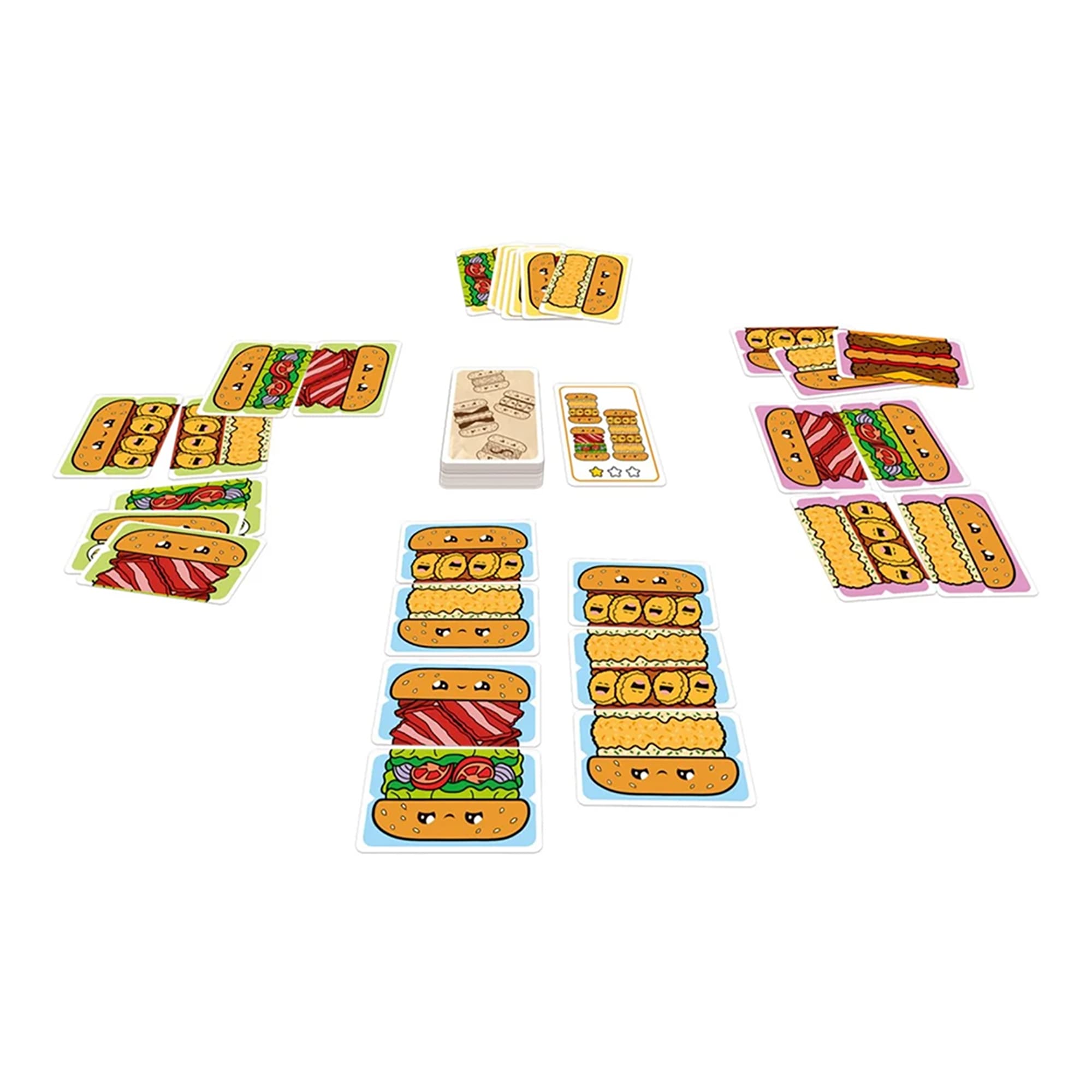 Juego De Mesa Asmodee Burger ¡Ya! +8 - 4