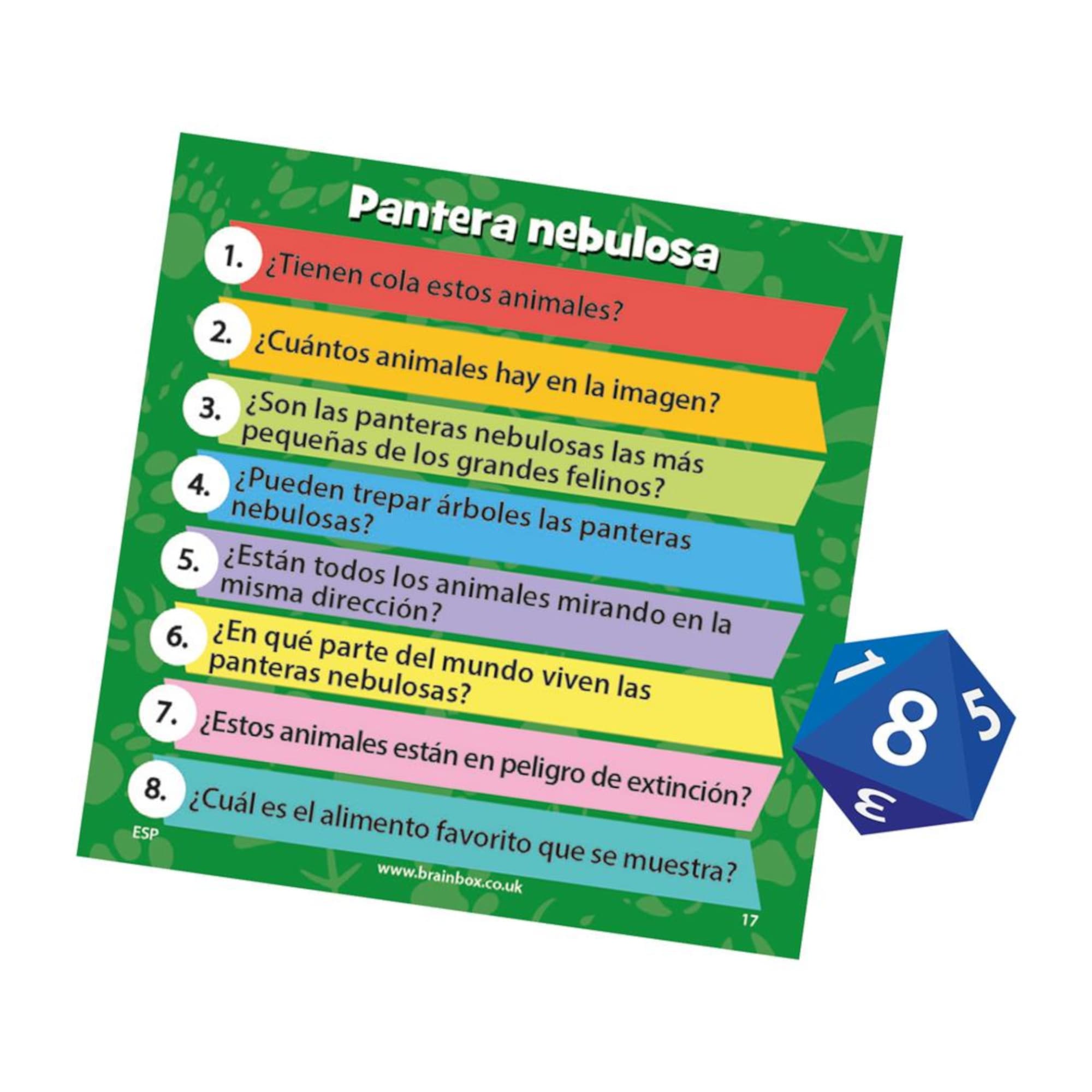 Juego de Mesa Asmodee BrainBox Animales +8 - 3