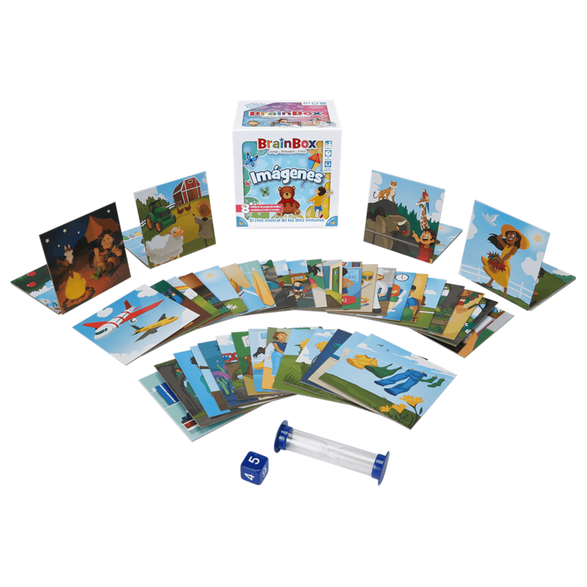 Juego de Mesa Asmodee BrainBox Imágenes +4 - 2