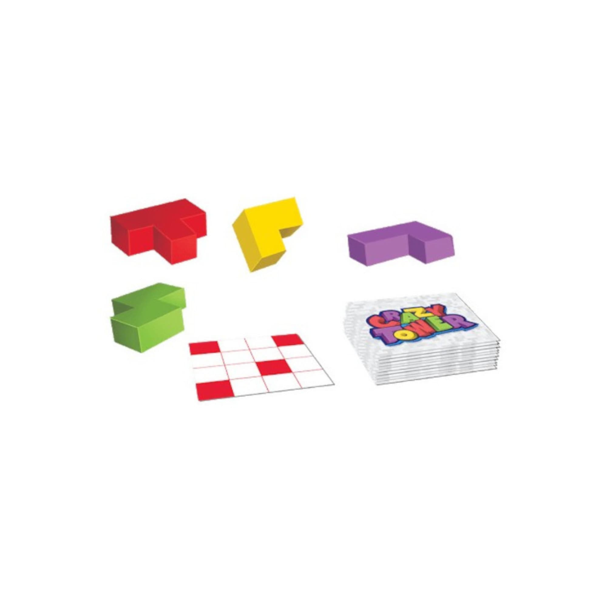 Juego de Mesa Asmodee Crazy Tower Base +8 - 3