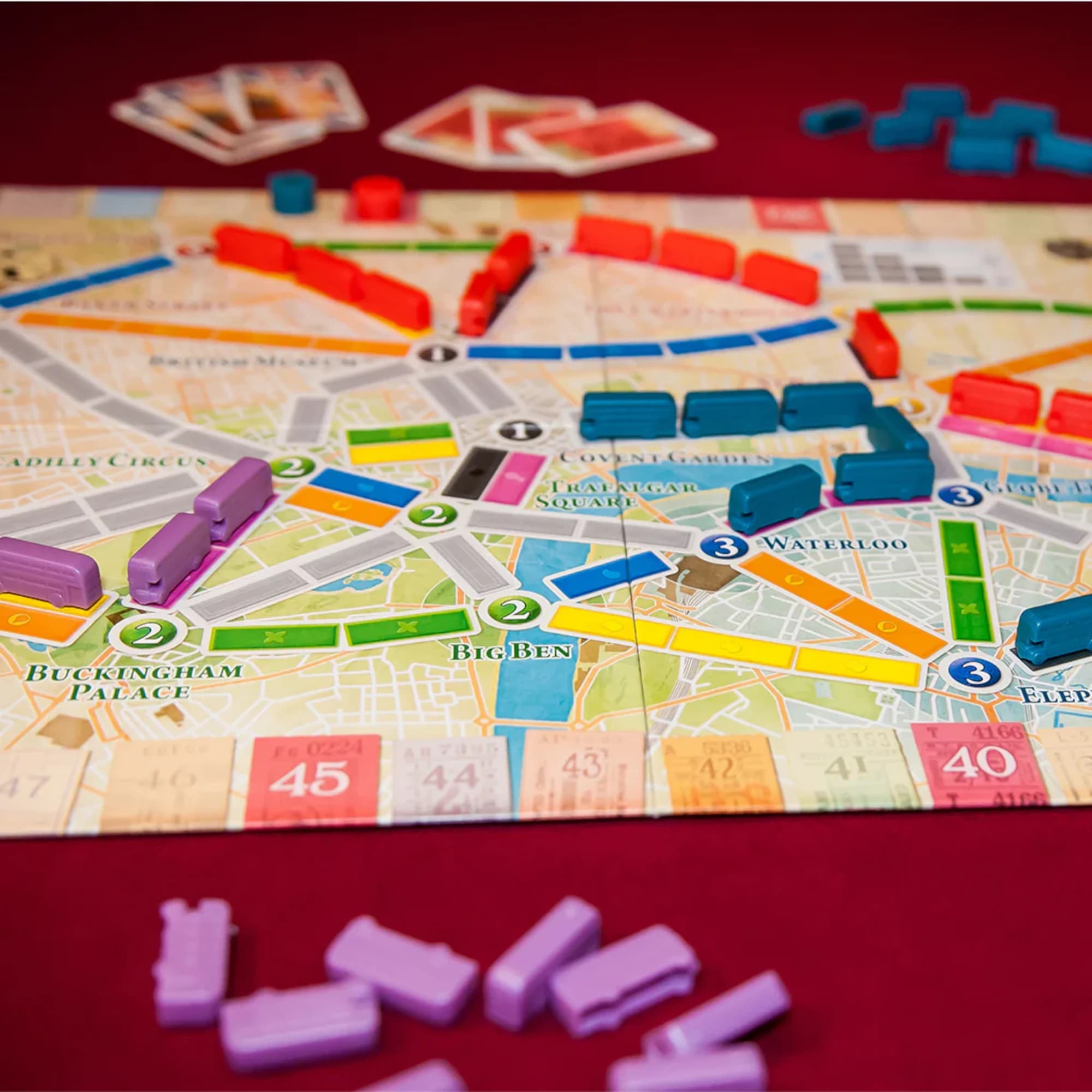 Juego de Mesa Asmodee Ticket To Ride Londres +8 - 4