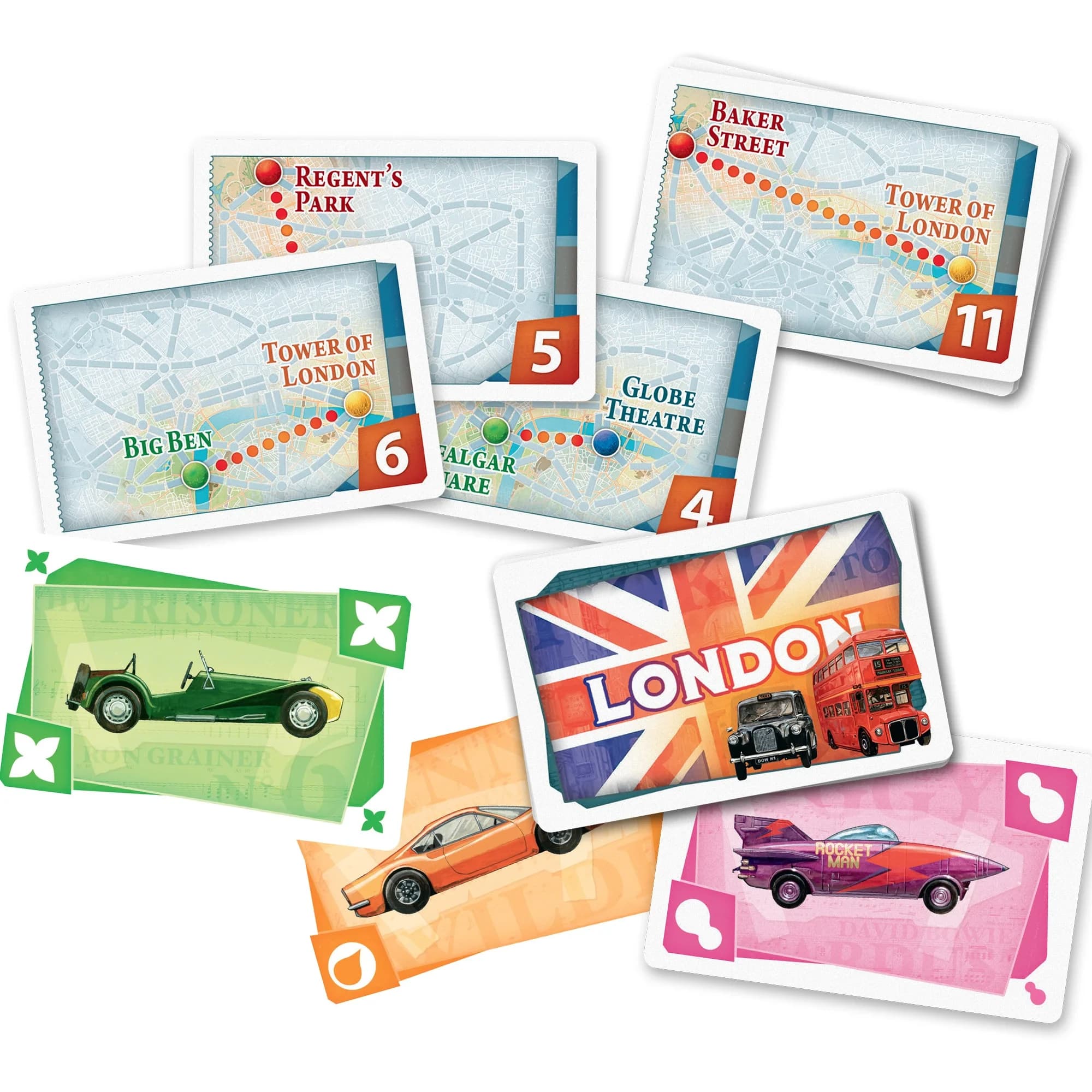 Juego de Mesa Asmodee Ticket To Ride Londres +8 - 9
