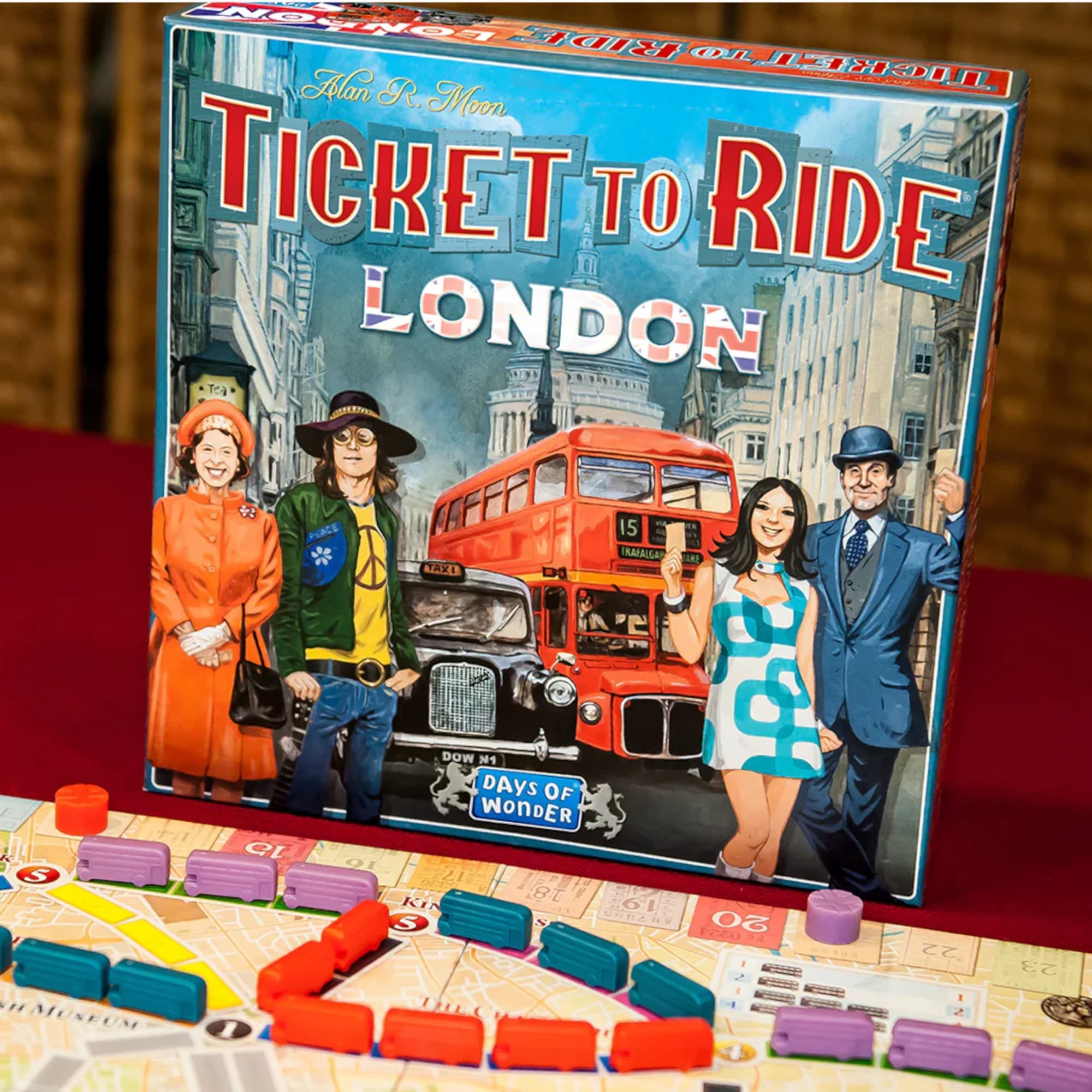 Juego de Mesa Asmodee Ticket To Ride Londres +8 - 11