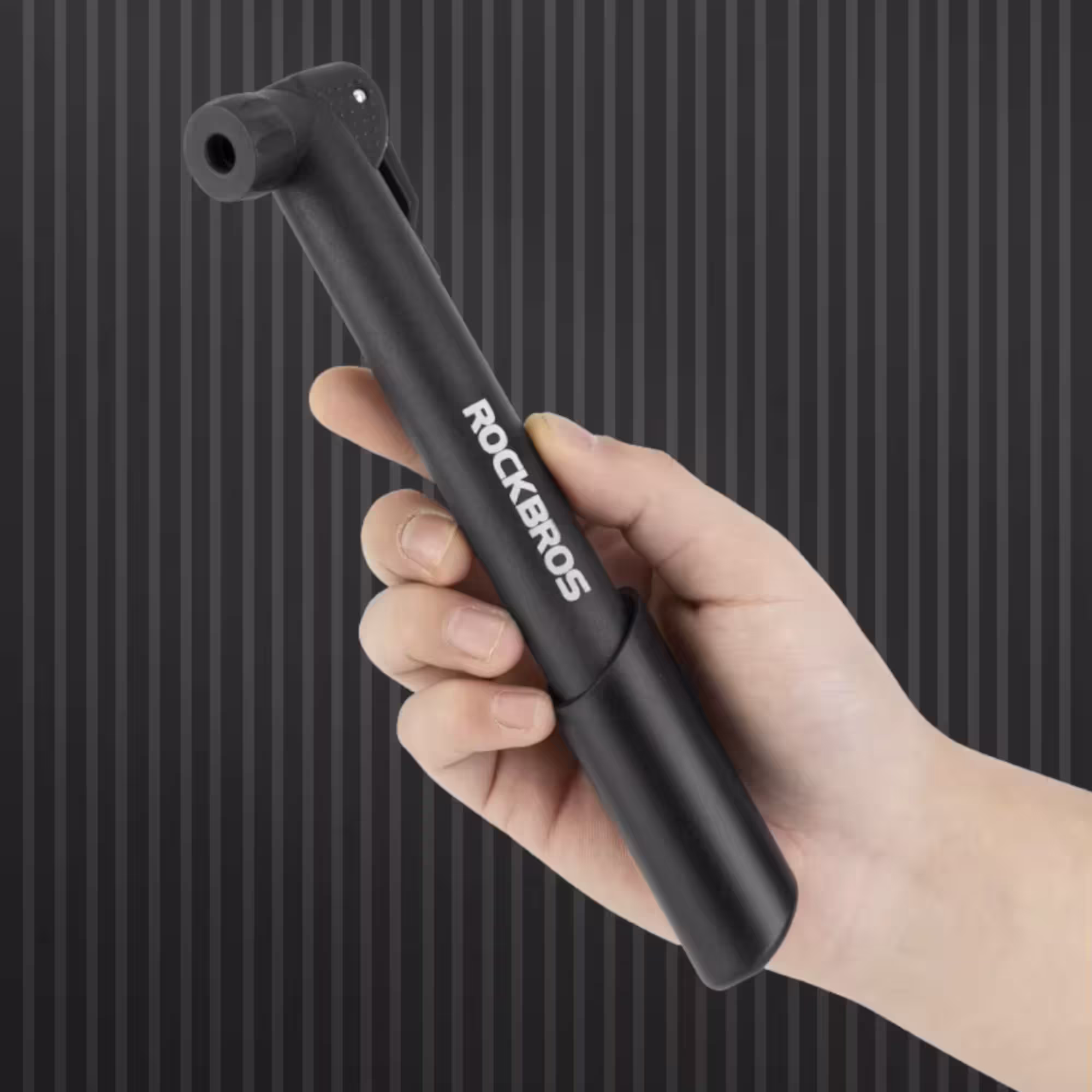 Inflador Para Bicicleta Rockbros Presta Schrader 80psi - 2