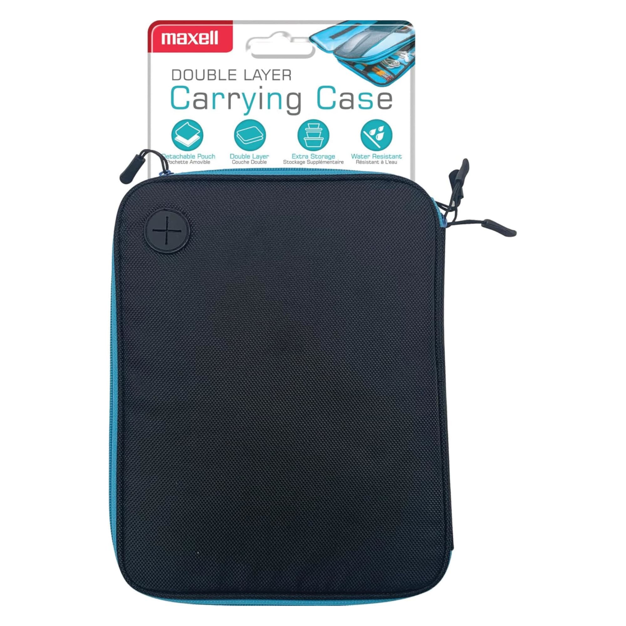 Estuche De Transporte Maxell Varios Bolsillos Resistente Al Agua - 4