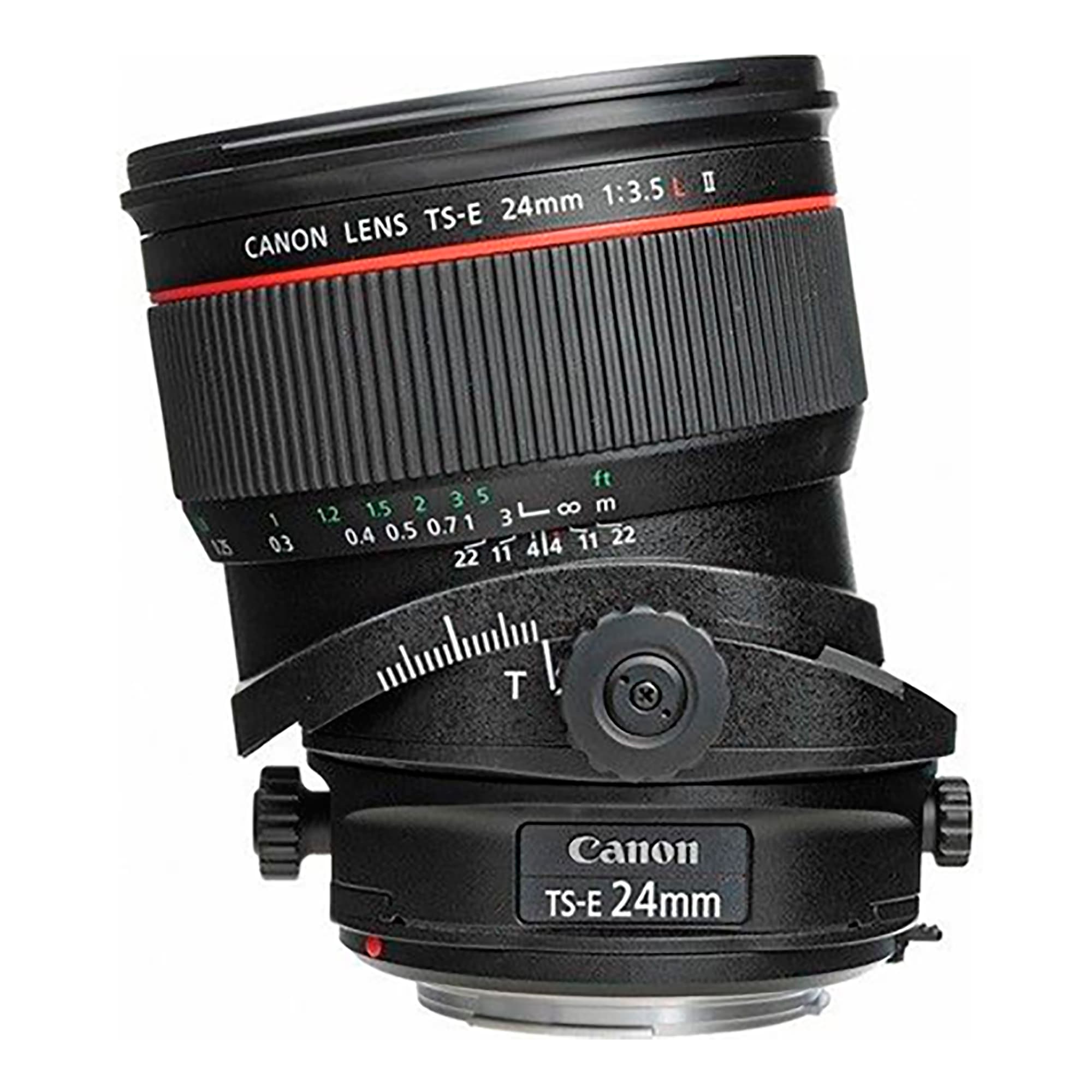 Lente Canon TS E24mm F/3.5L II Aumento Máximo 0,34x - 4