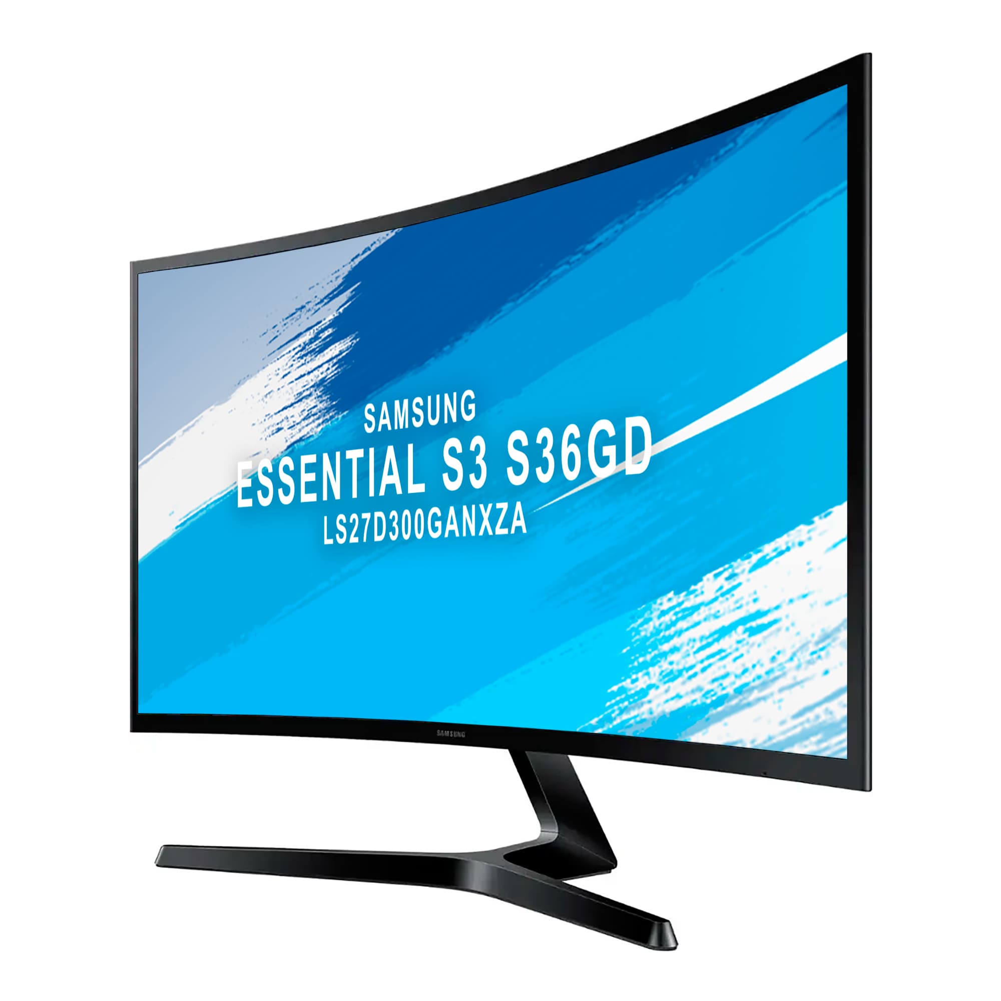 Monitor Curvo Samsung Essential S3 S36GD 24'' 1080p 100Hz - 2
