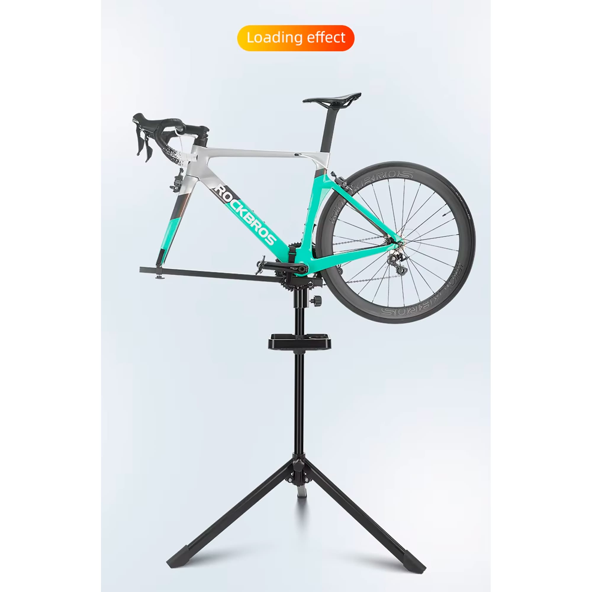Soporte De Sujeción Rotable 360° Rockbros Para 1 Bicicleta - 12