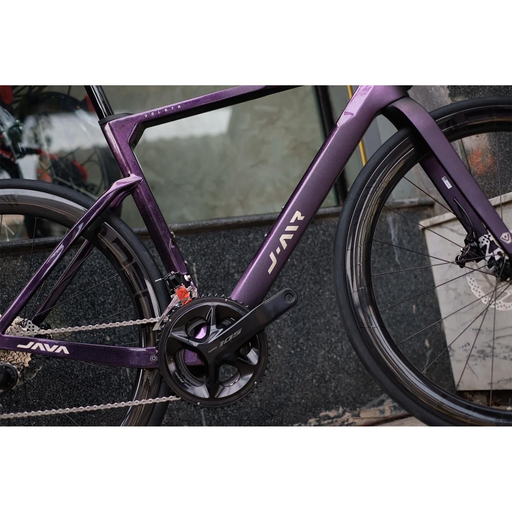 Bicicleta De Ruta Java J-air Volata 24V Talle L - 12