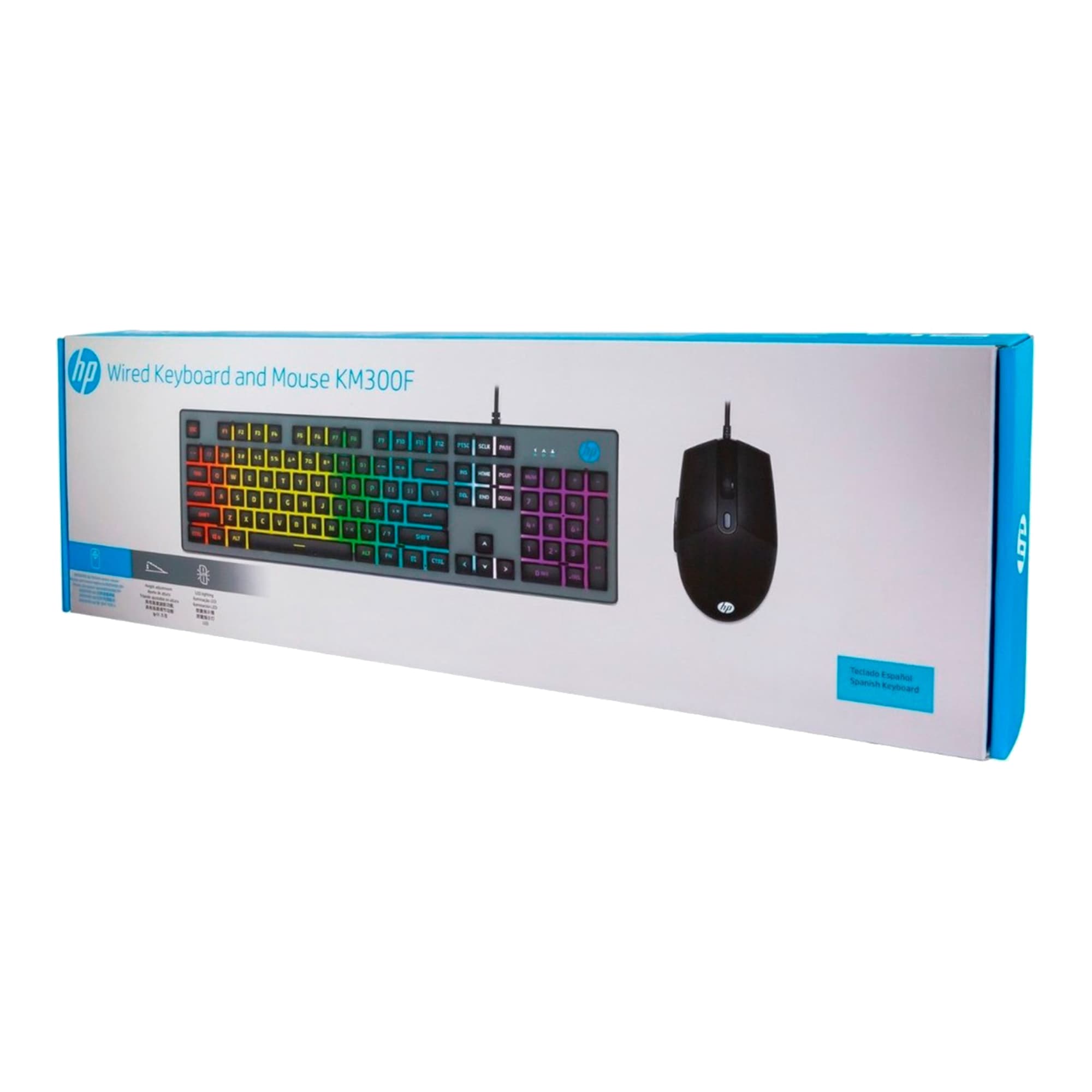 Combo Gaming Usb Mouse y Teclado Hp Km300f - 4