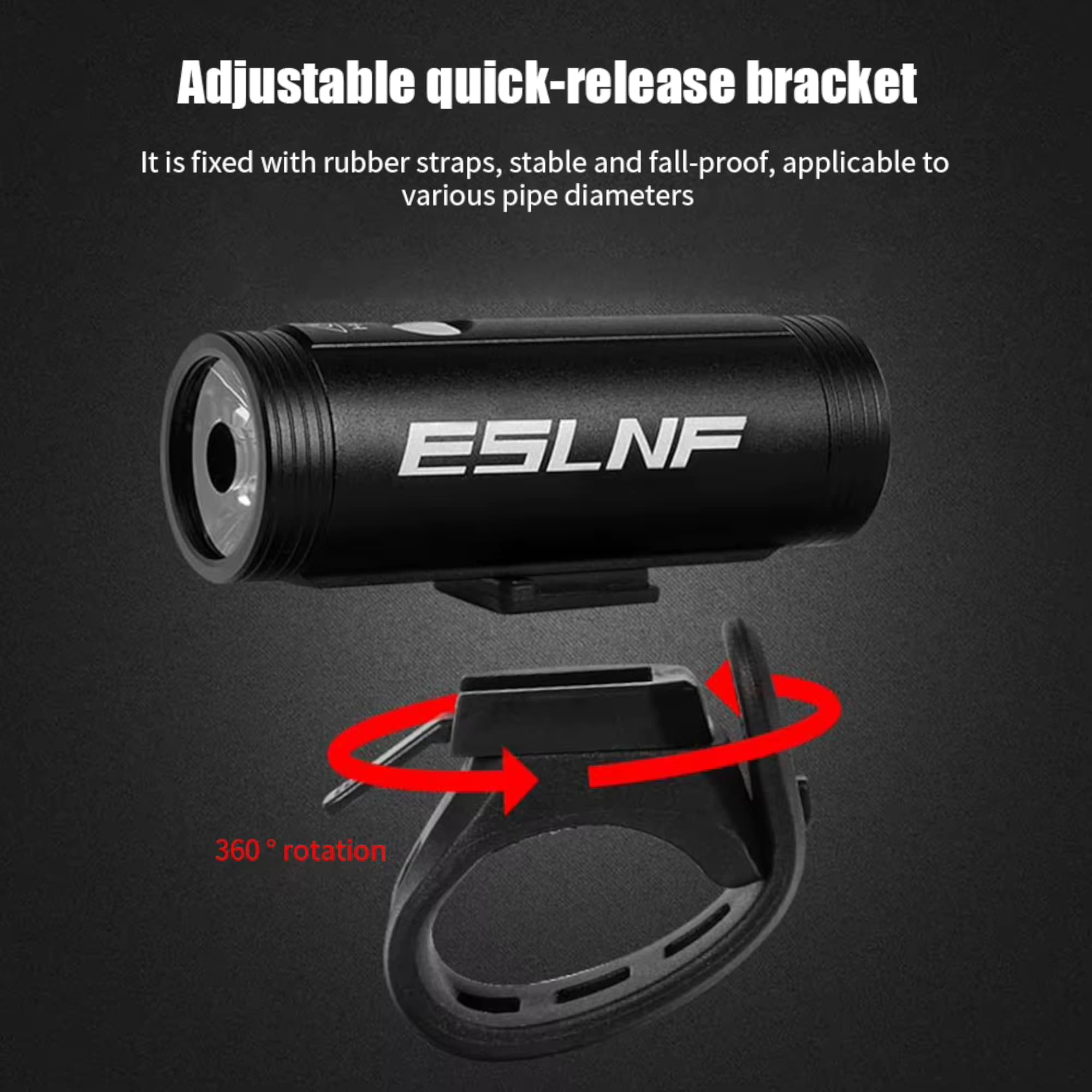 Luz De Bicicleta ThinkRider 800lm Resistente Al Agua - 3