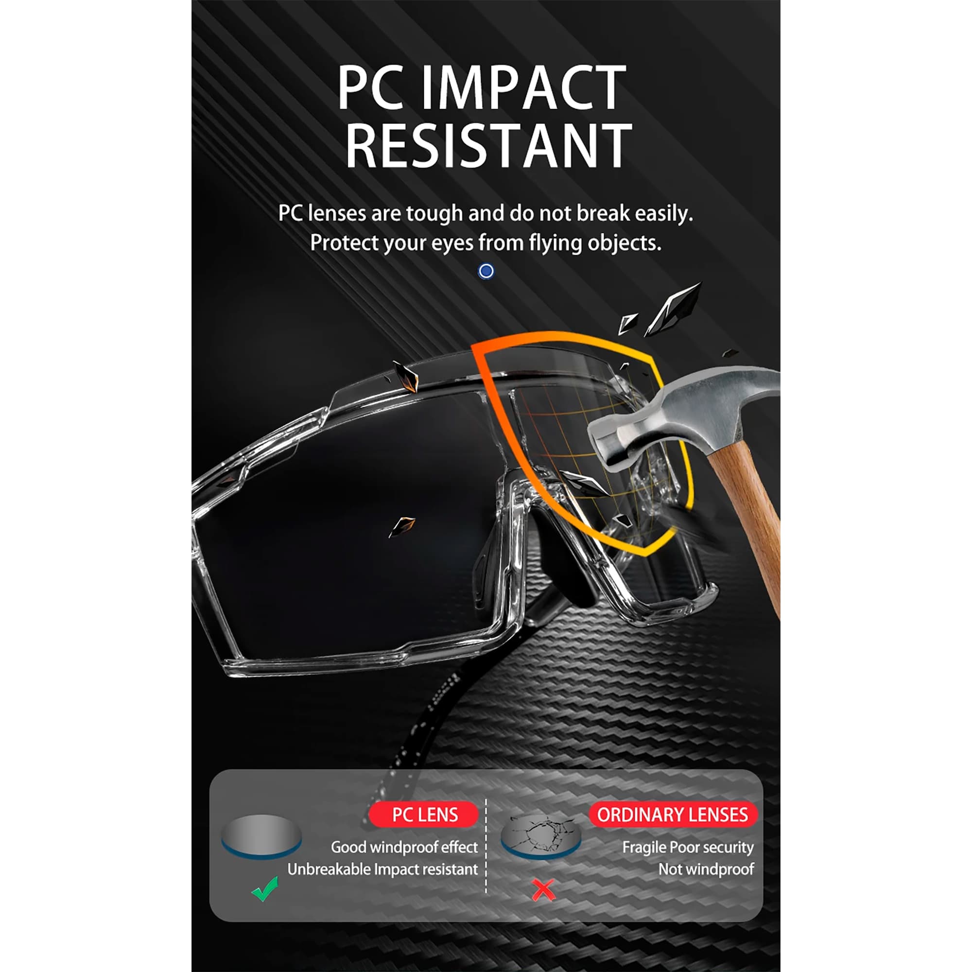 Lentes Deportivos Fotocromáticos Scvcn Uv400 - 6