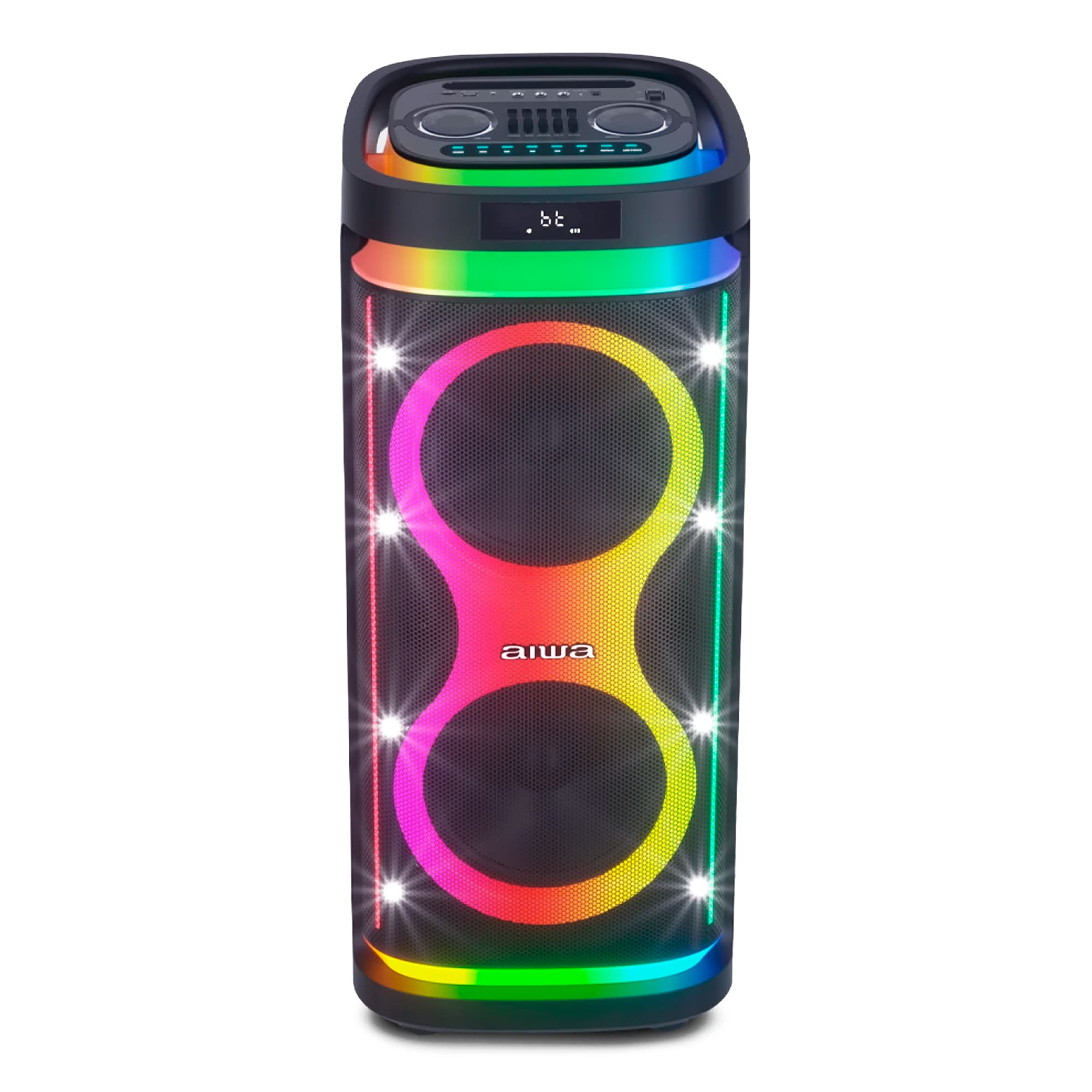 Parlante Bt Aiwa Awpoh6d 1000w Pmpo Iluminación Led