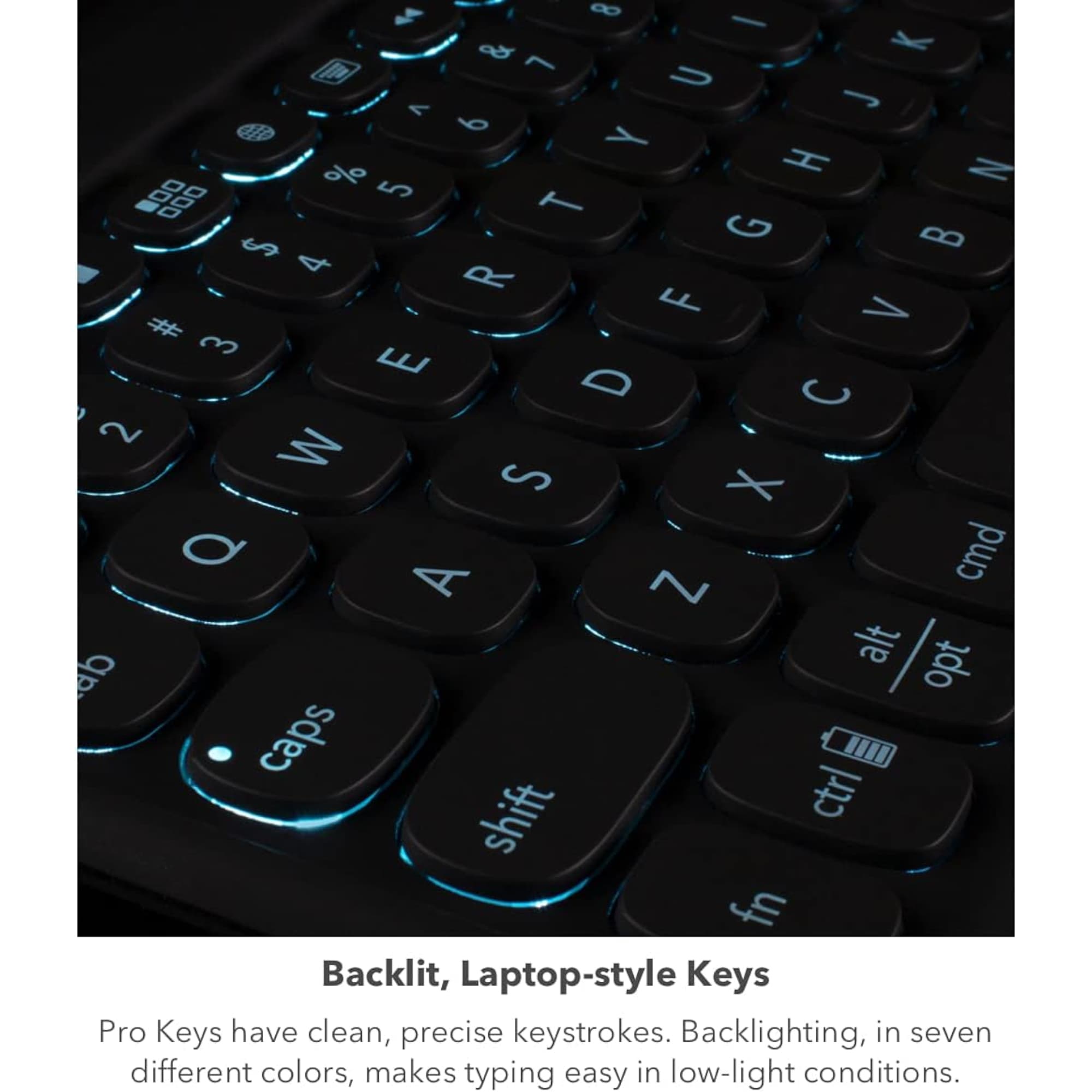 Estuche Para iPad 10.2'' Con Teclado y Trackpad Zagg Pro Keys - 9