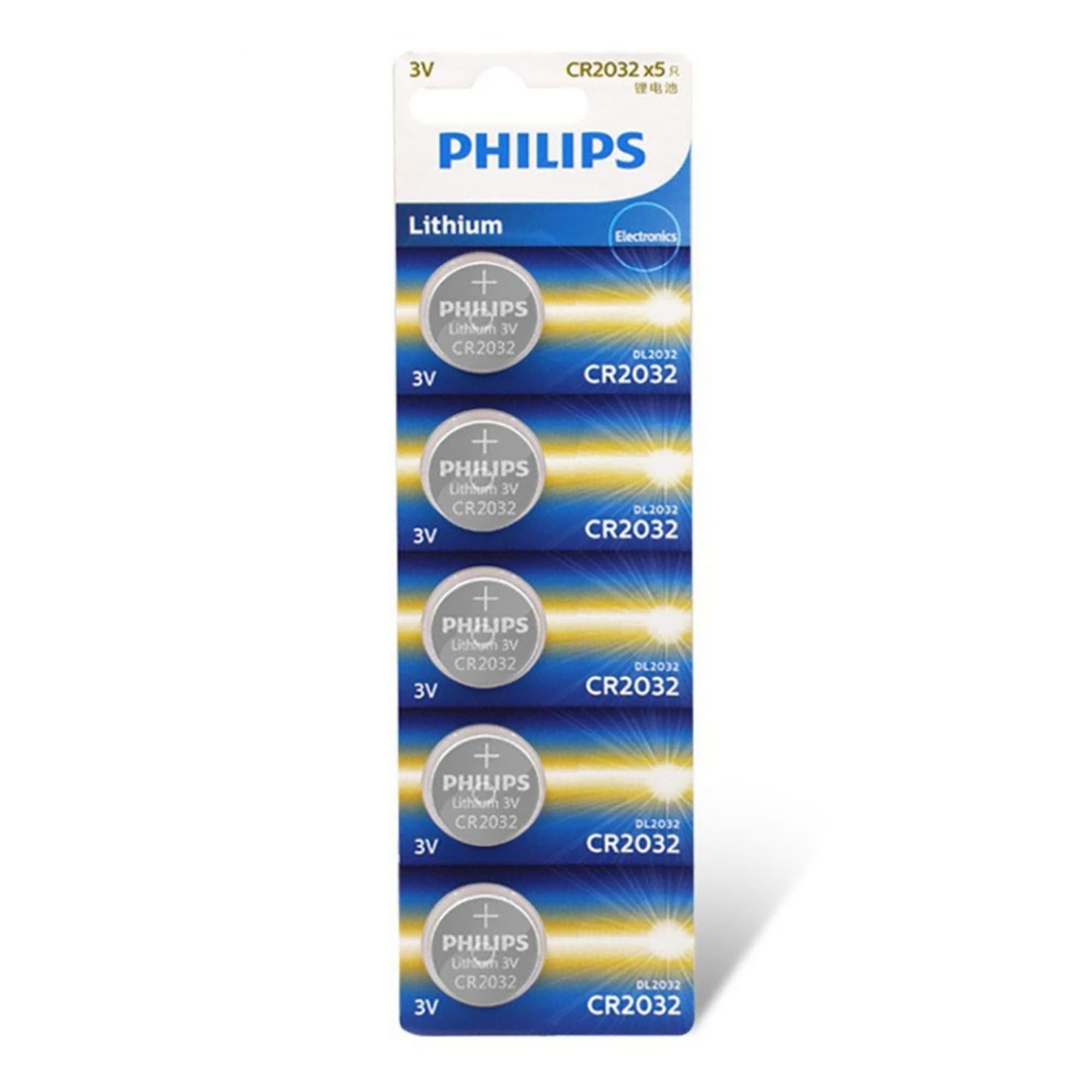 Pila Philips Cr2032/97 3V Pack X5 - 2