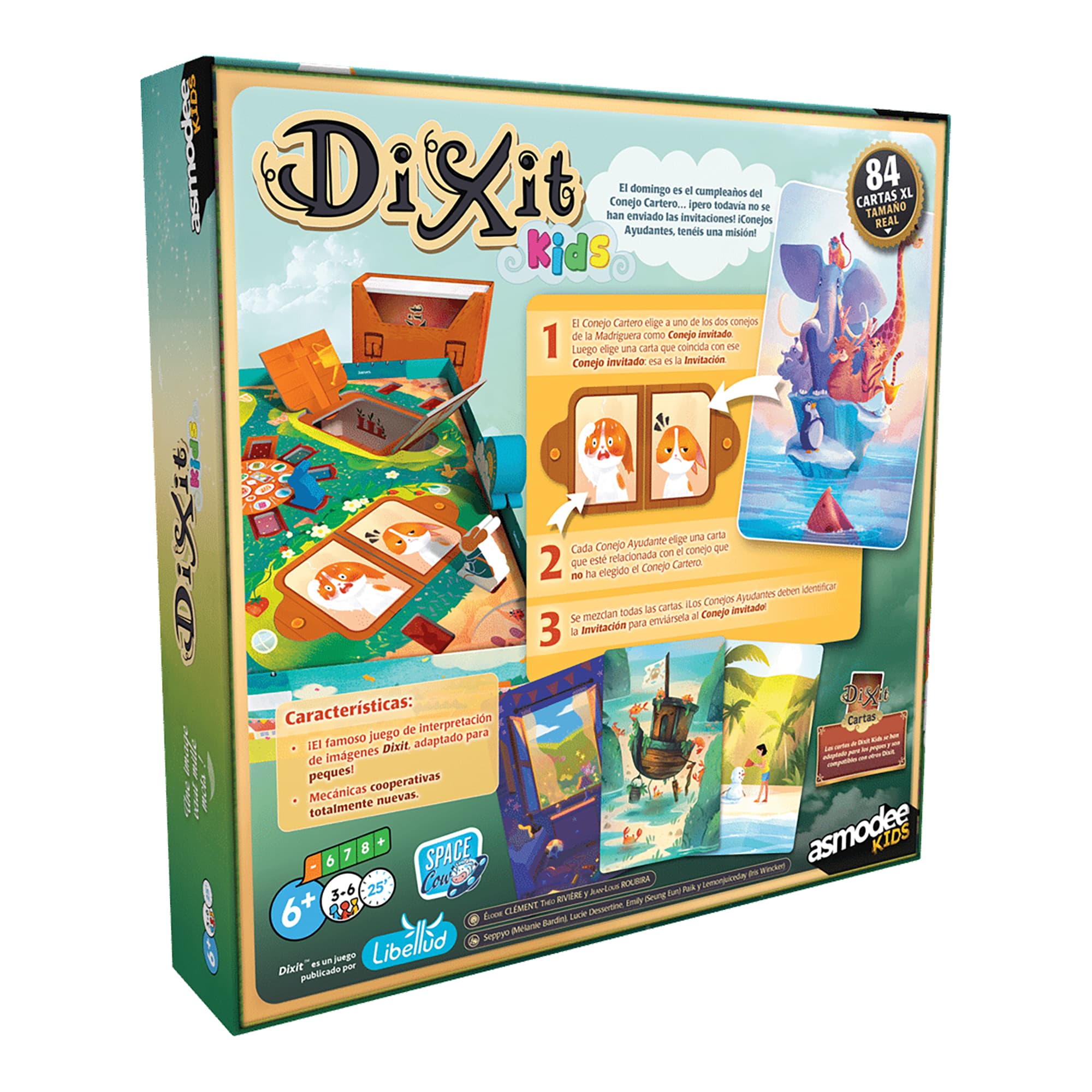 Juego De Mesa Libellud Dixit Kids +6 - 6