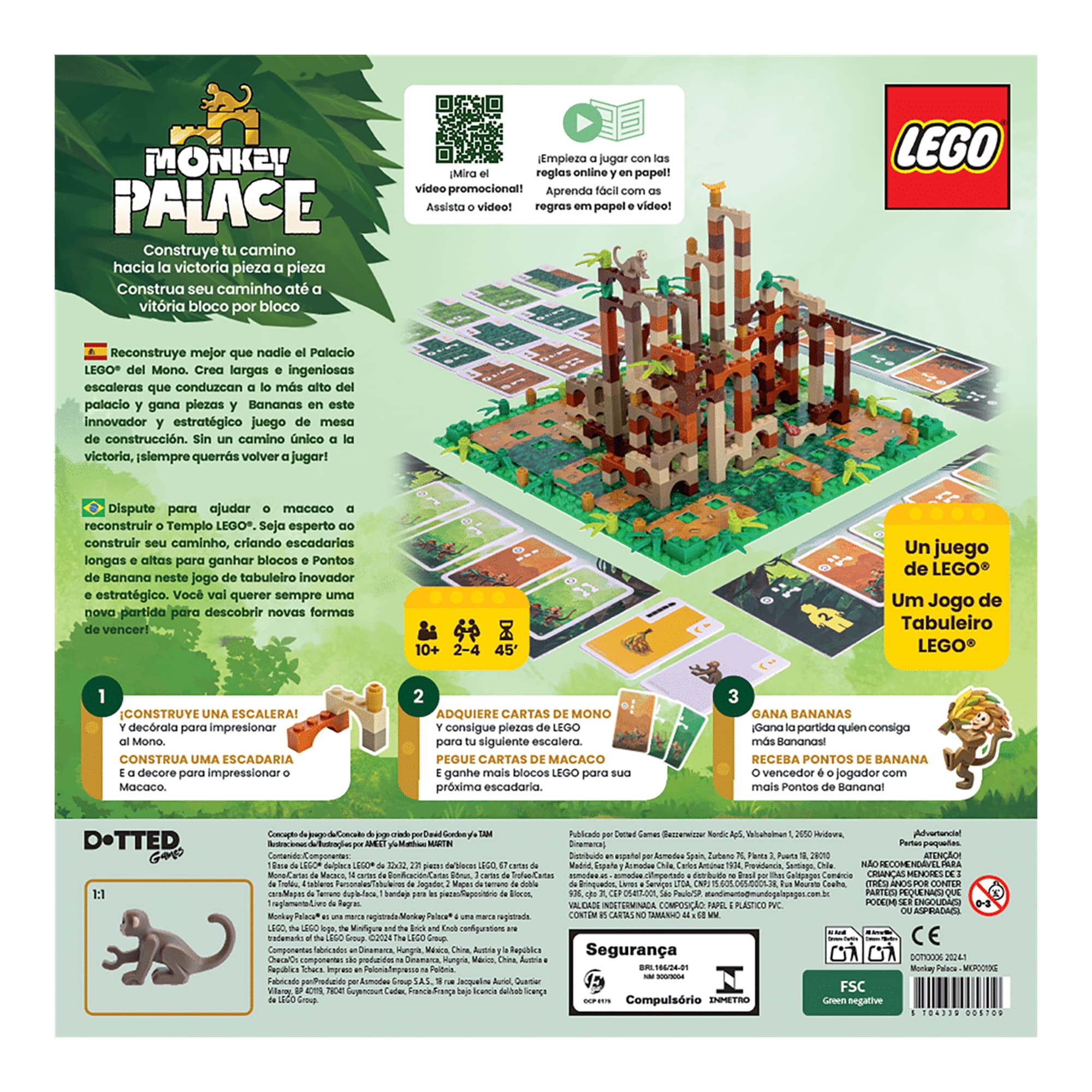 Juego De Mesa Lego Monkey Palace +10 - 3