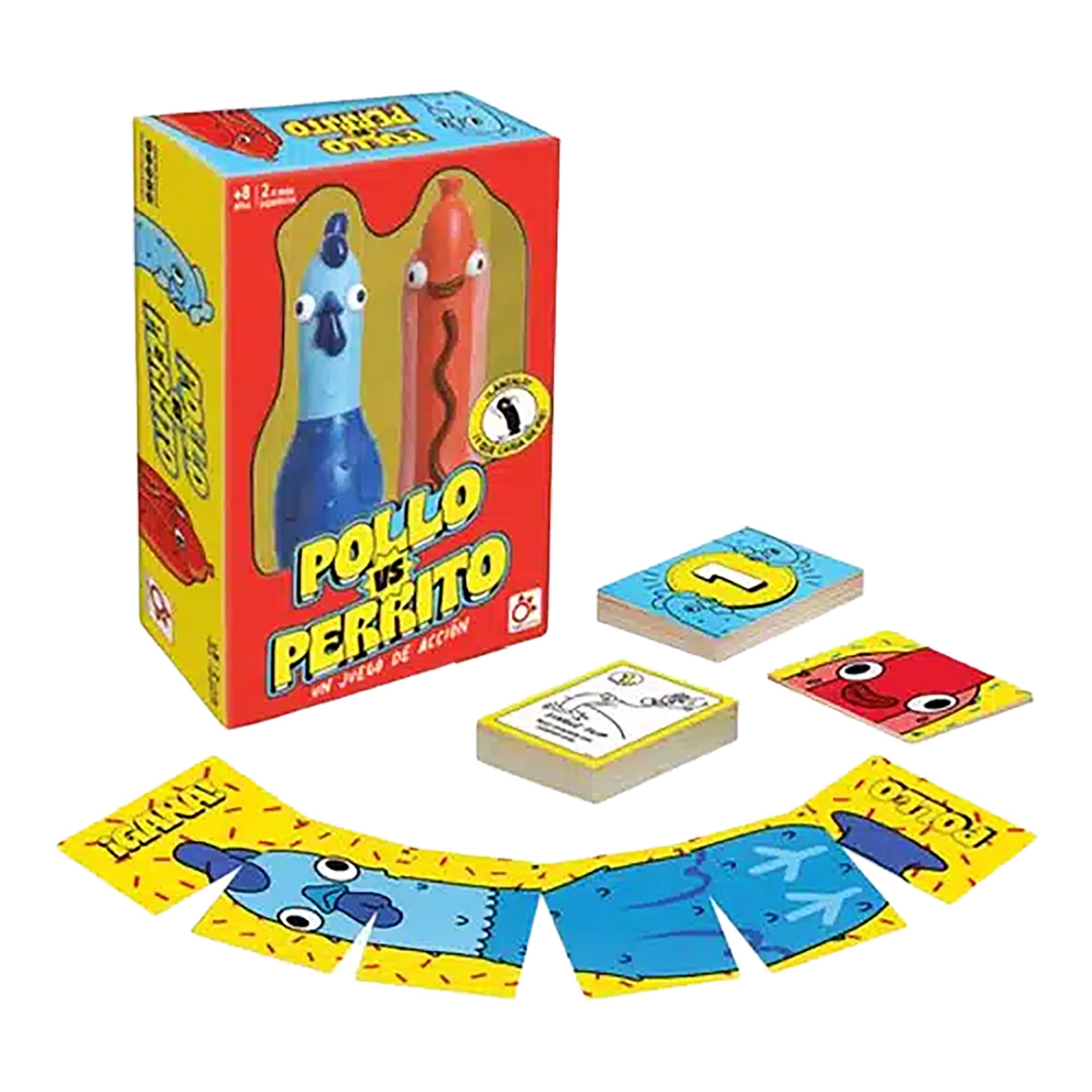 Juego De Mesa Big Potato Games Pollito Vs Salchicha +8 - 2
