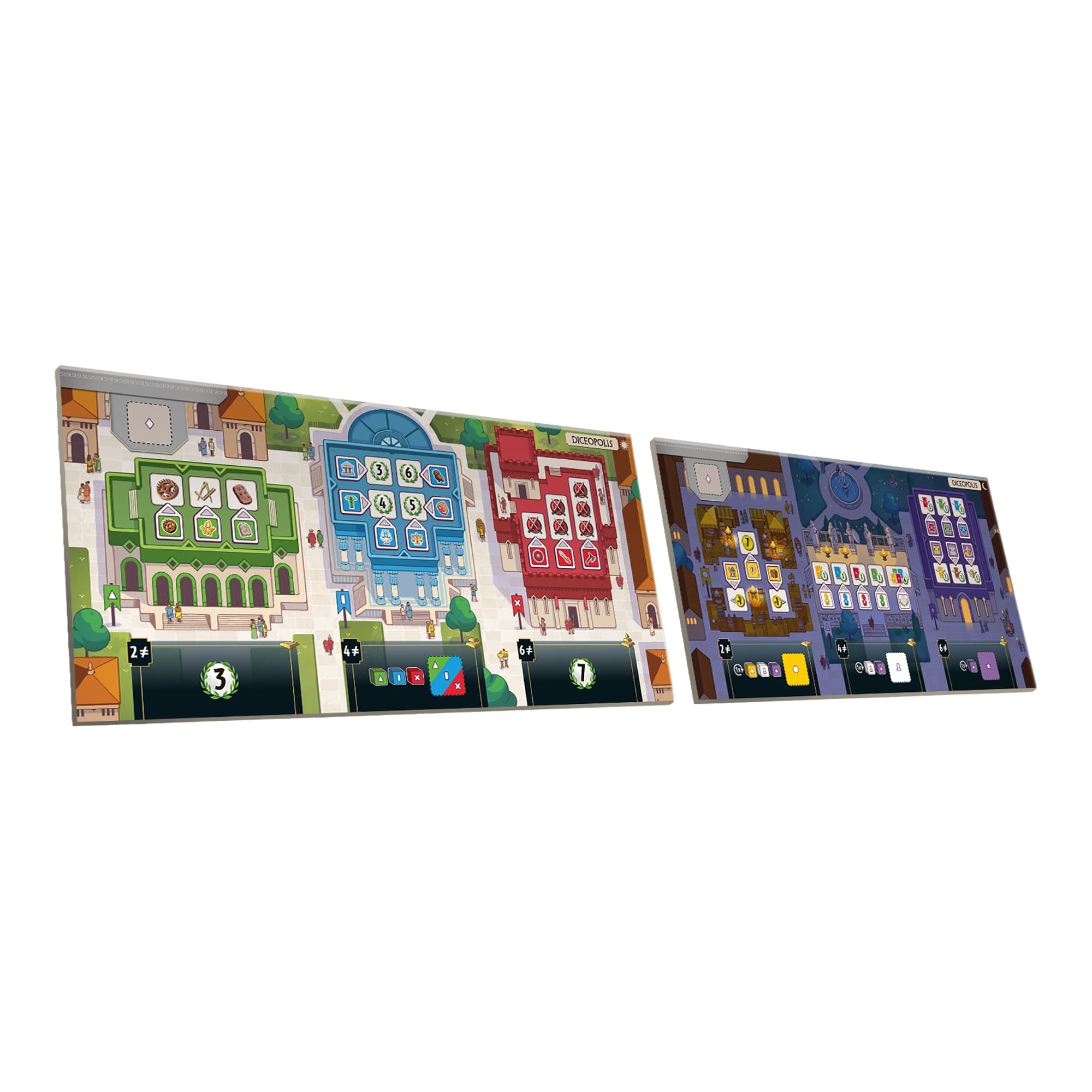 Juego De Mesa Repos Production 7 Wonders Dice +10 - 3