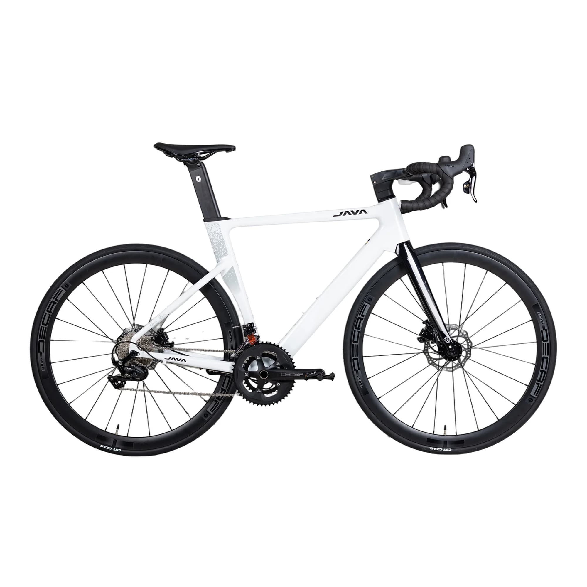 Bicicleta De Ruta Cambios Electrónicos Java Siluro 6 Top 24V Talle S