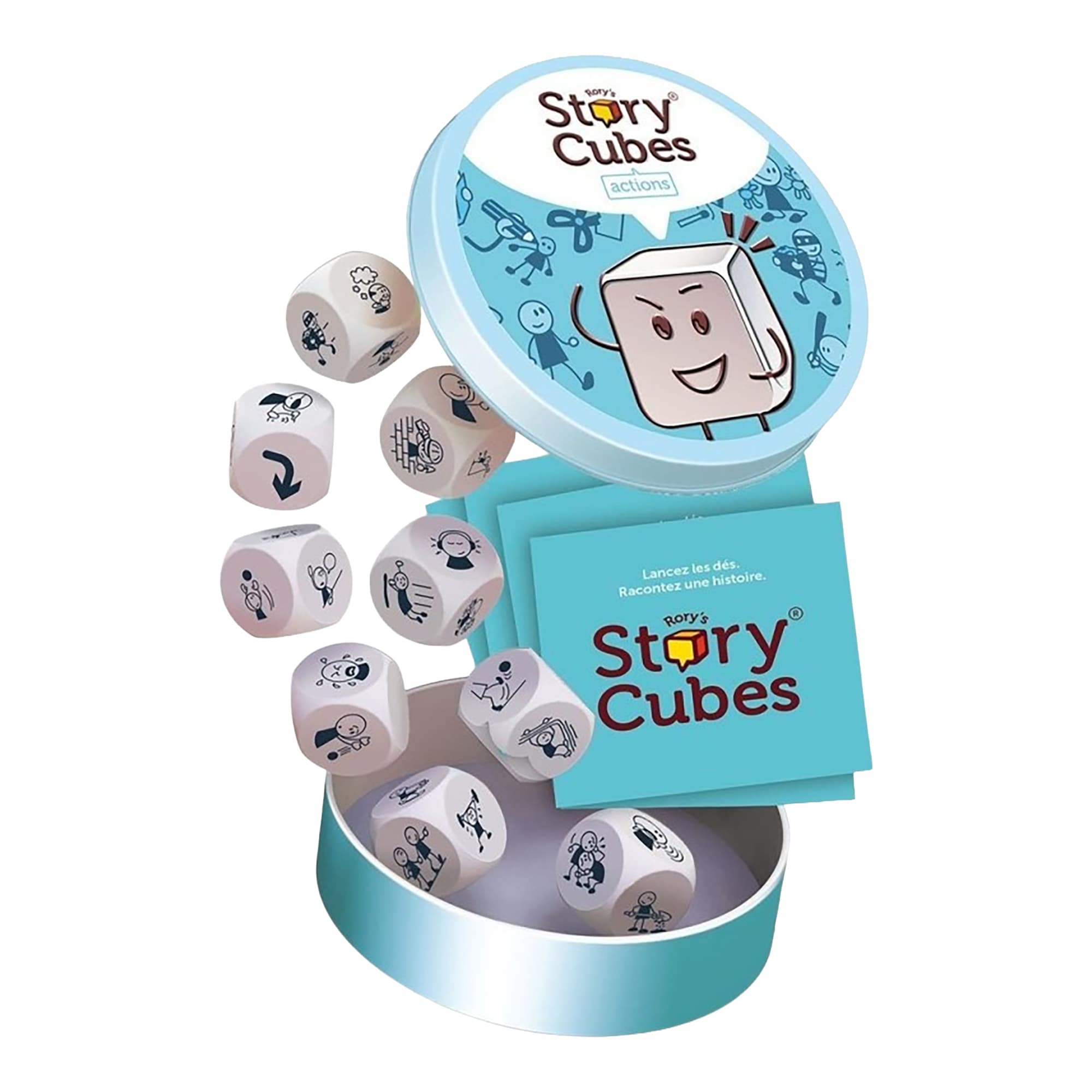 Juego De Mesa Asmodee Story Cubes Acciones +6 - 3