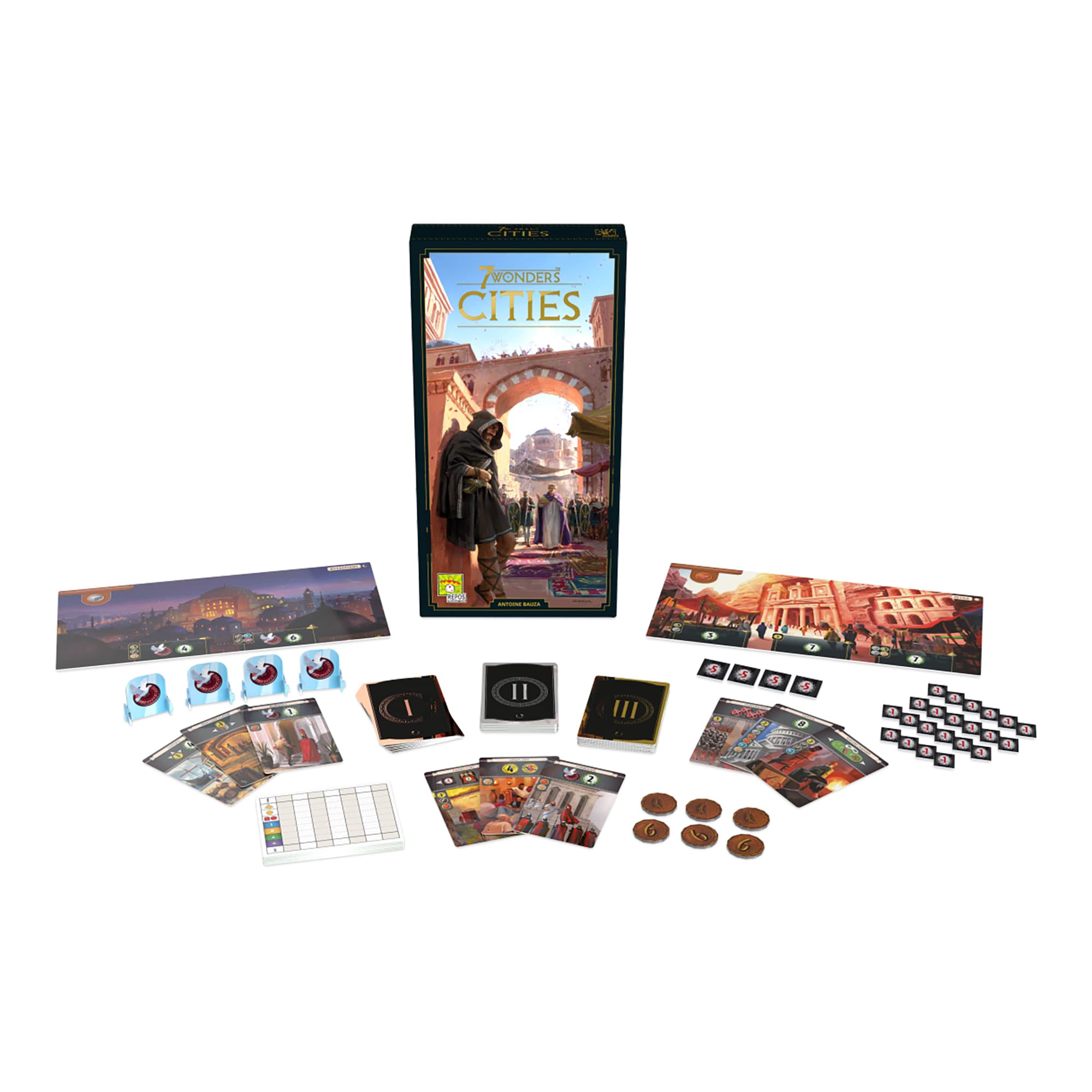 Juego De Mesa Asmodee 7 Wonders: Cities +10 - 3
