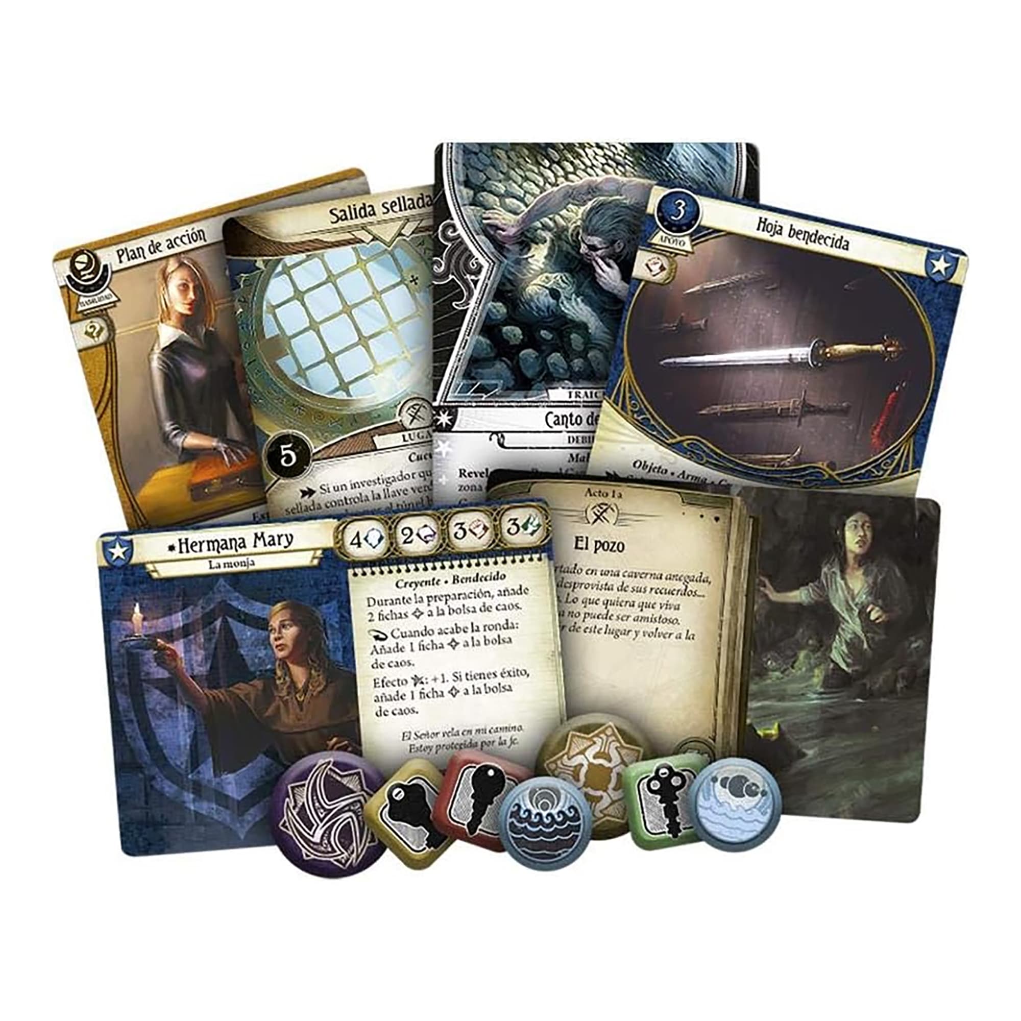 Juego De Mesa Asmodee Arkham Horror Innsmouth +14 - 3