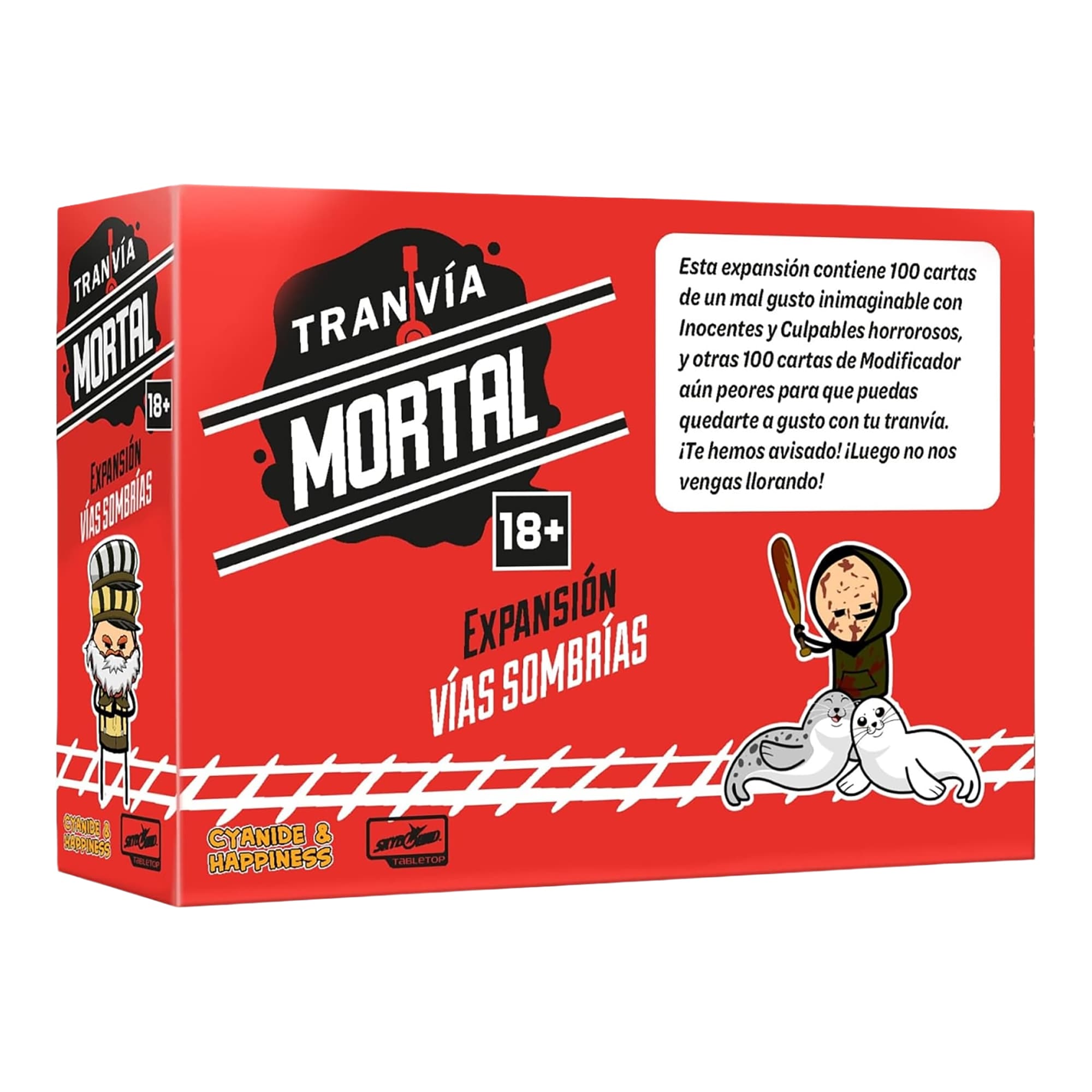 Juego De Mesa Asmodee Expansión Tranvía Mortal +18 - 2